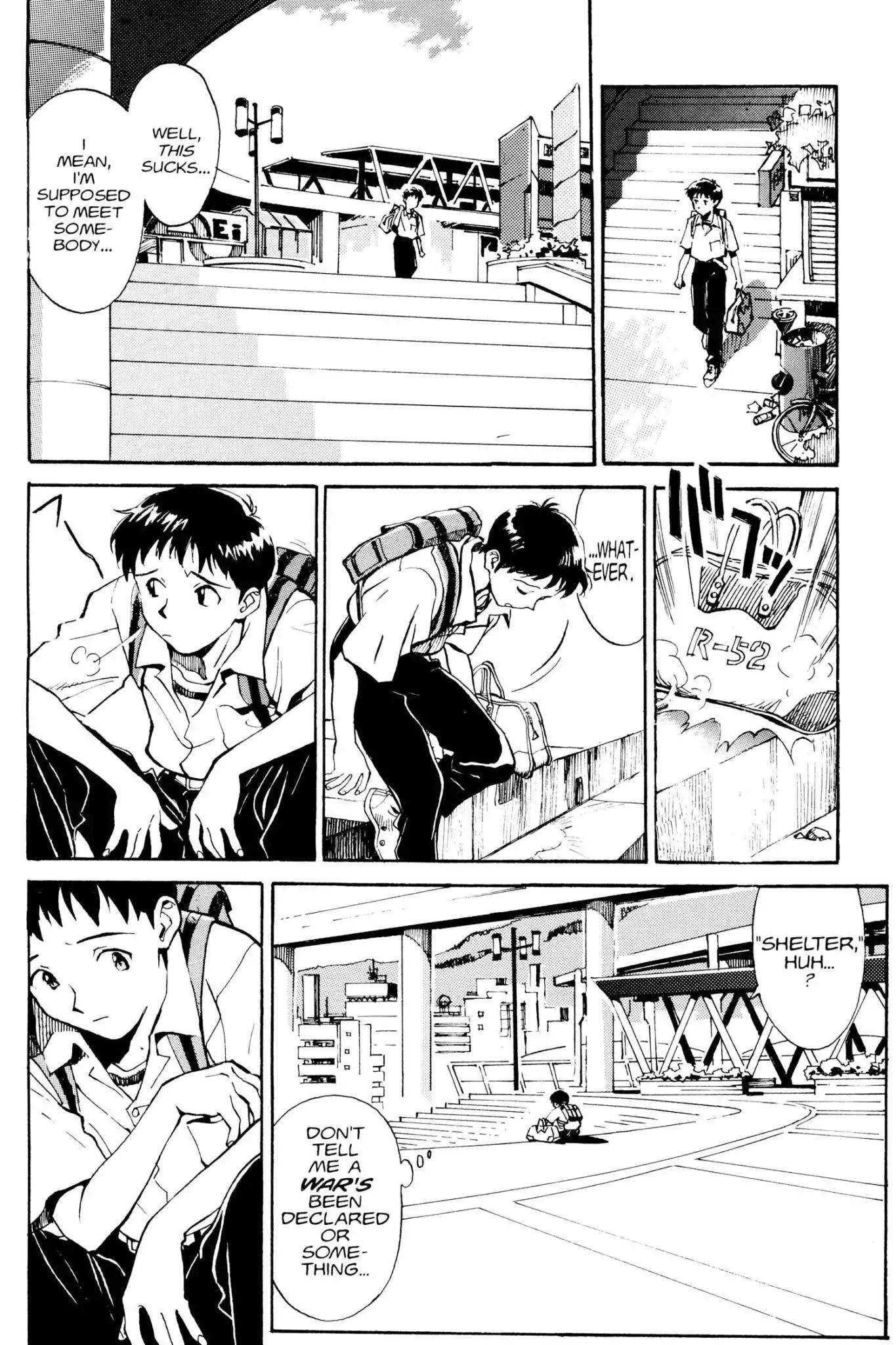 Shinseiki Evangelion Chapter 1 page 11 - Chapter 1: Vol.1 Stage 1: Angel Attack