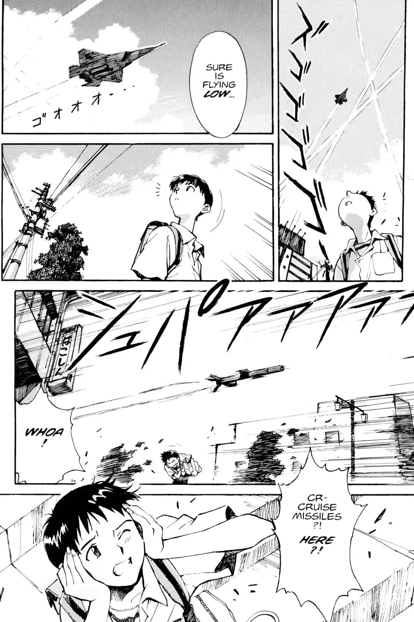 Shinseiki Evangelion Chapter 1 page 13 - Chapter 1: Vol.1 Stage 1: Angel Attack