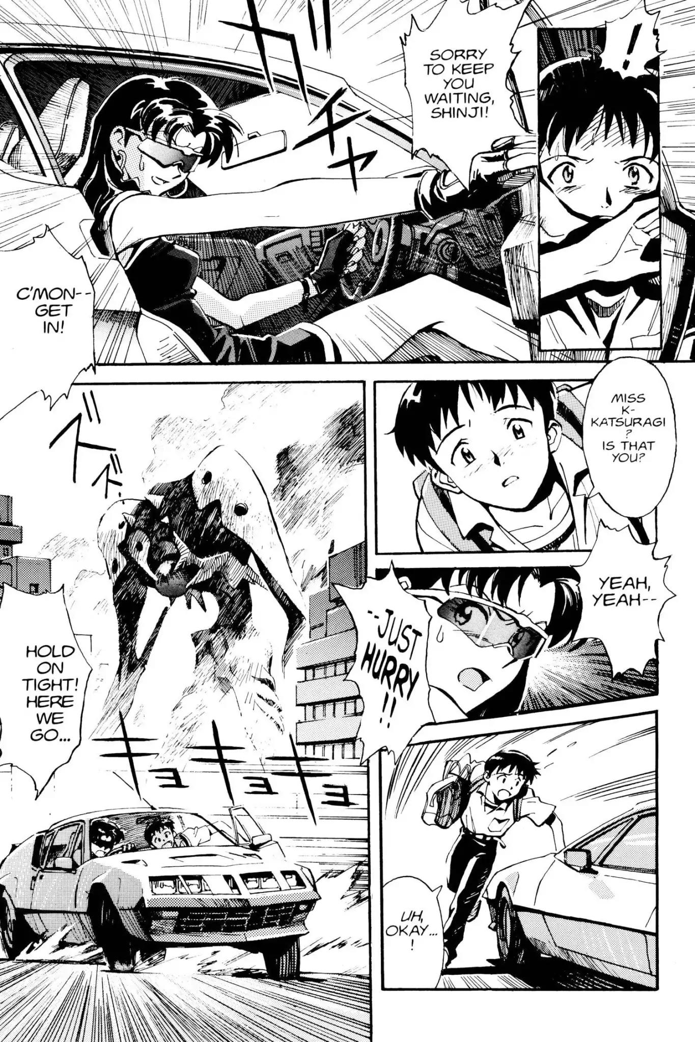 Shinseiki Evangelion Chapter 1 page 18 - Chapter 1: Vol.1 Stage 1: Angel Attack