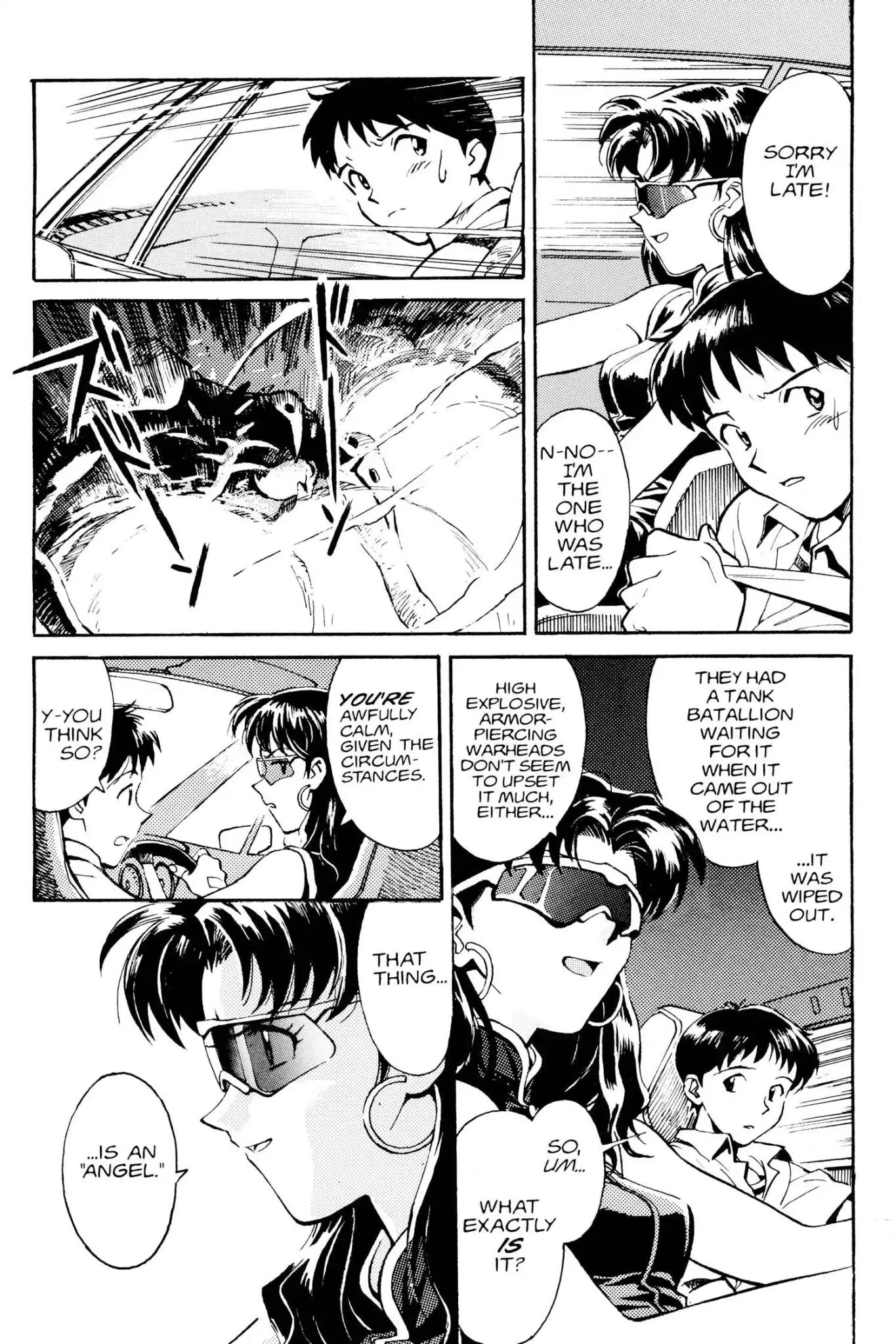 Shinseiki Evangelion Chapter 1 page 19 - Chapter 1: Vol.1 Stage 1: Angel Attack