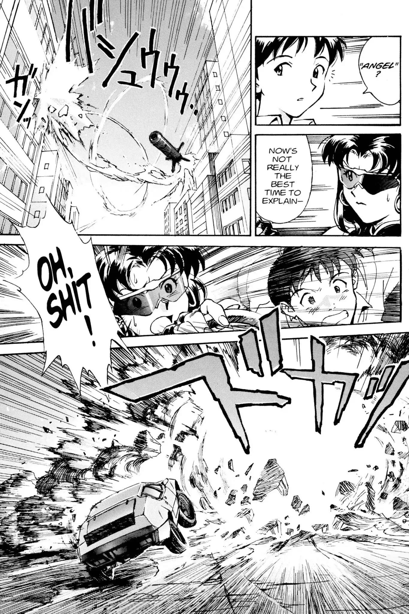 Shinseiki Evangelion Chapter 1 page 20 - Chapter 1: Vol.1 Stage 1: Angel Attack