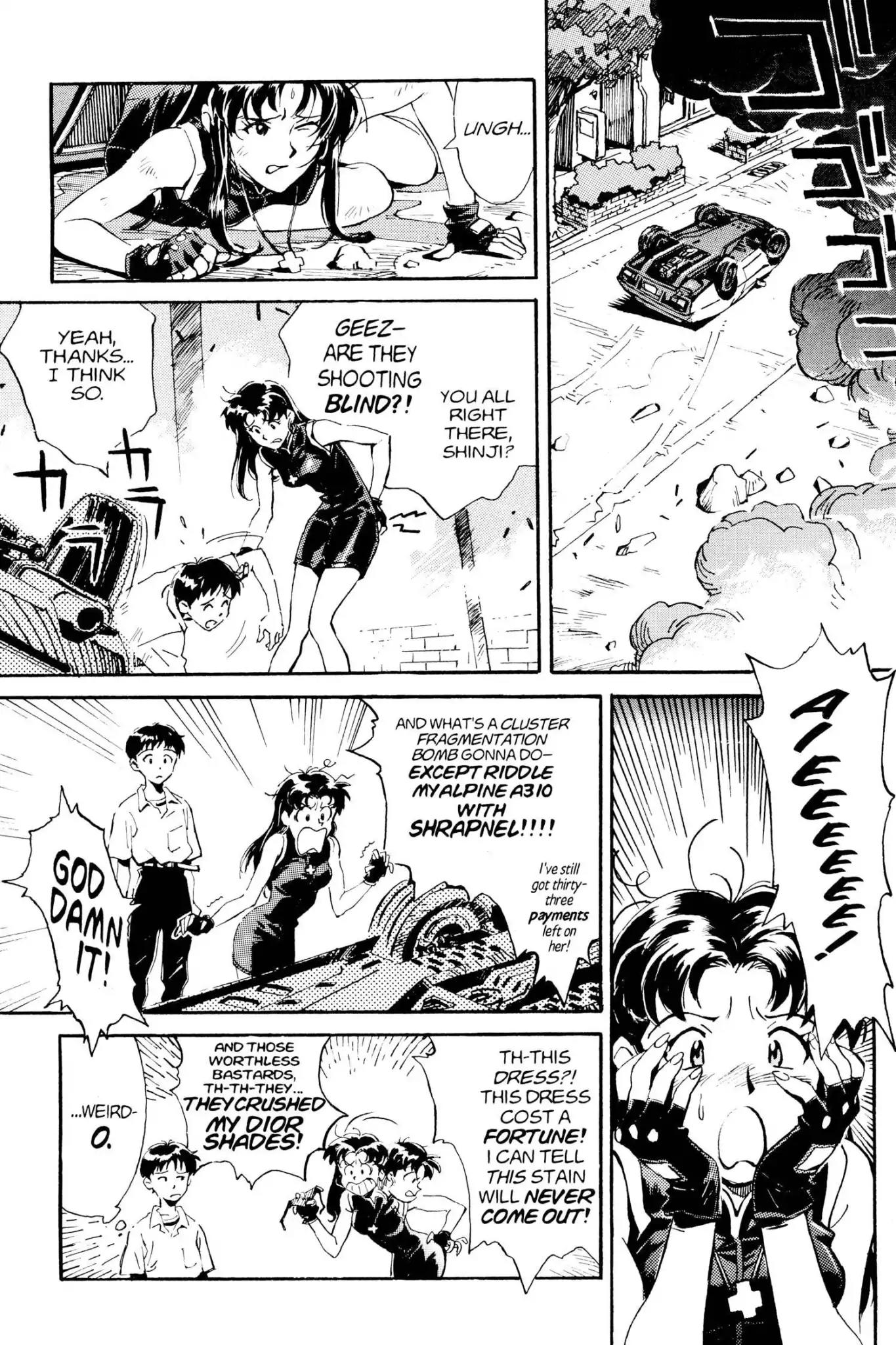 Shinseiki Evangelion Chapter 1 page 21 - Chapter 1: Vol.1 Stage 1: Angel Attack