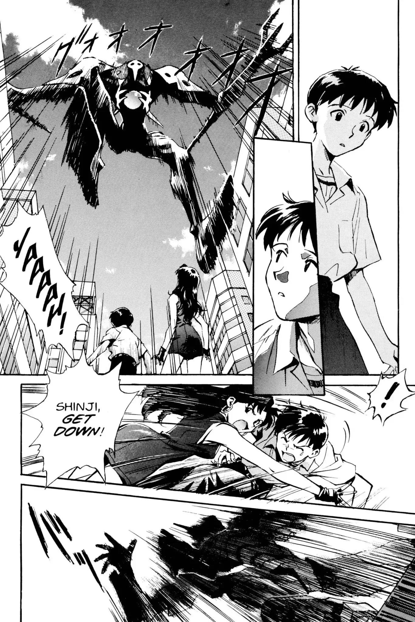 Shinseiki Evangelion Chapter 1 page 22 - Chapter 1: Vol.1 Stage 1: Angel Attack