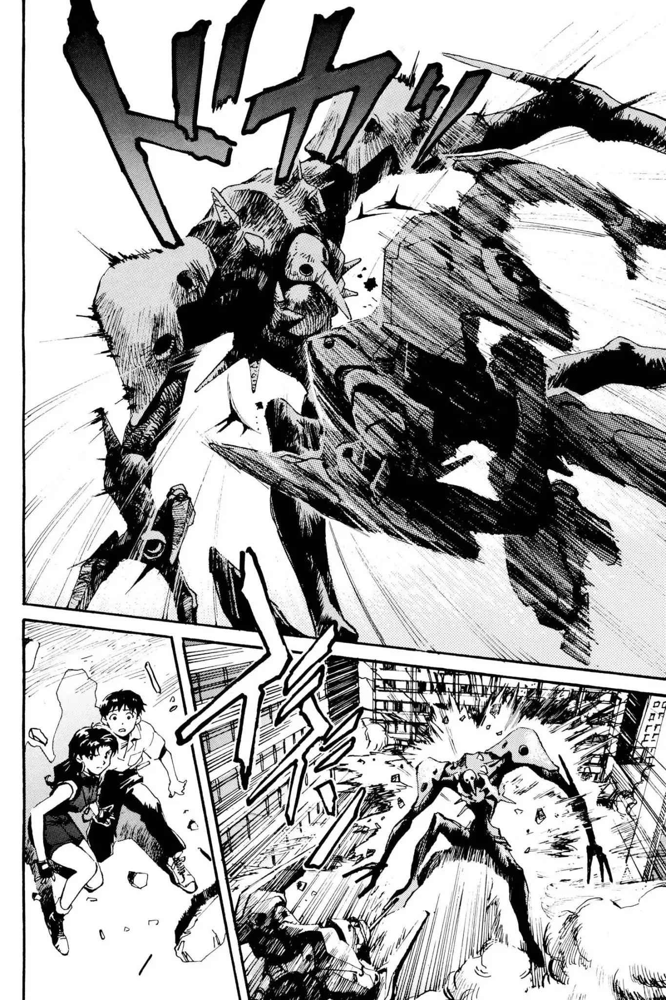 Shinseiki Evangelion Chapter 1 page 23 - Chapter 1: Vol.1 Stage 1: Angel Attack