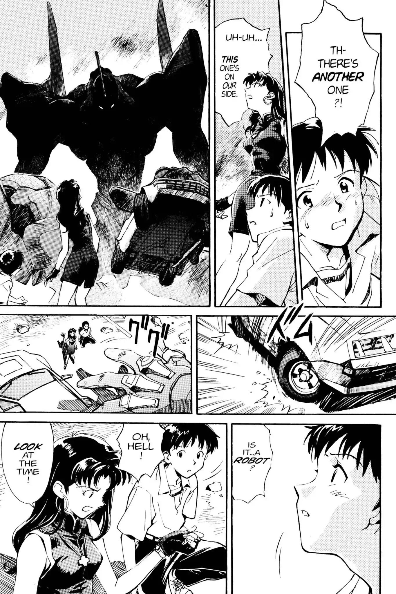 Shinseiki Evangelion Chapter 1 page 24 - Chapter 1: Vol.1 Stage 1: Angel Attack