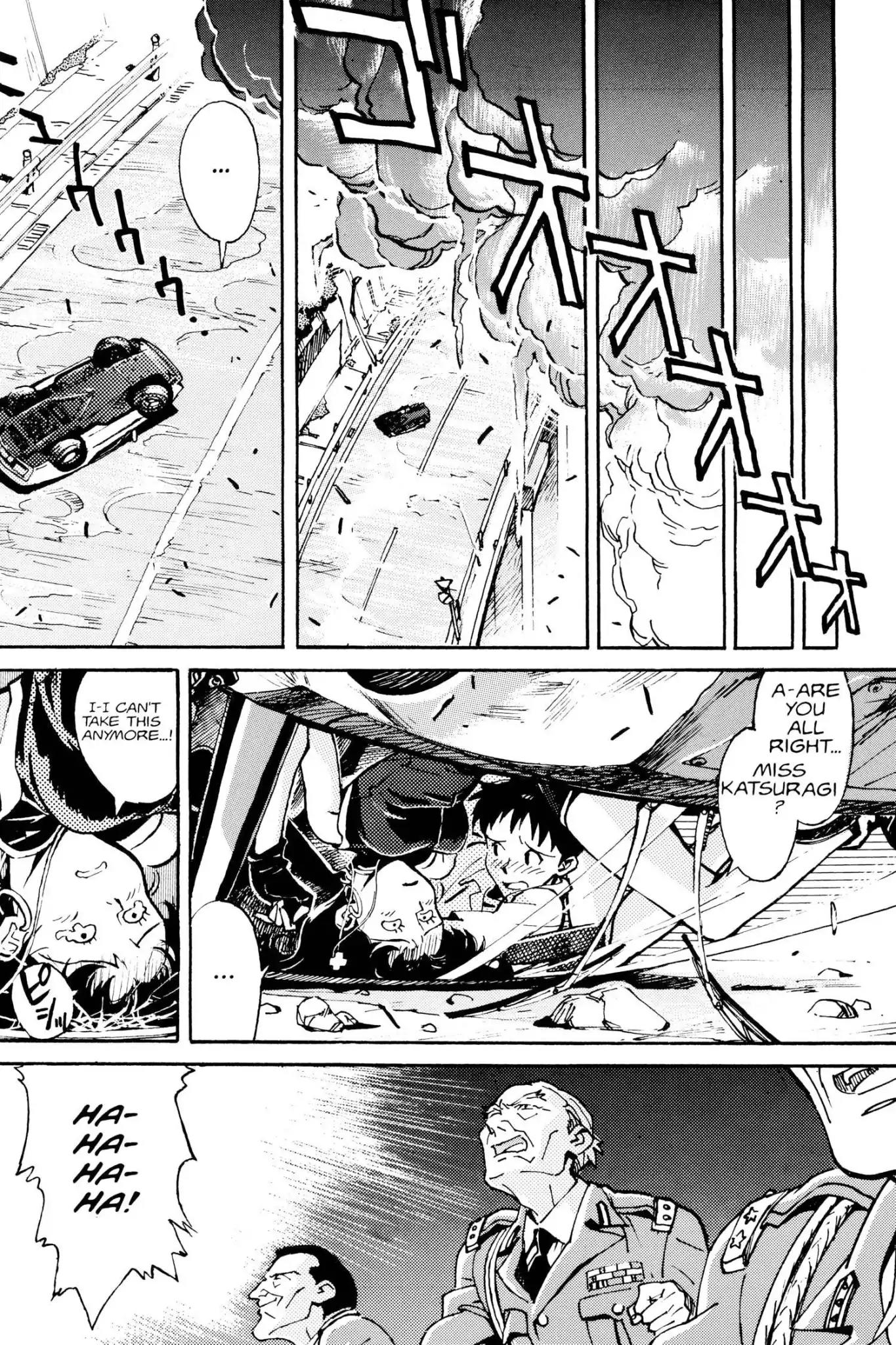 Shinseiki Evangelion Chapter 1 page 32 - Chapter 1: Vol.1 Stage 1: Angel Attack