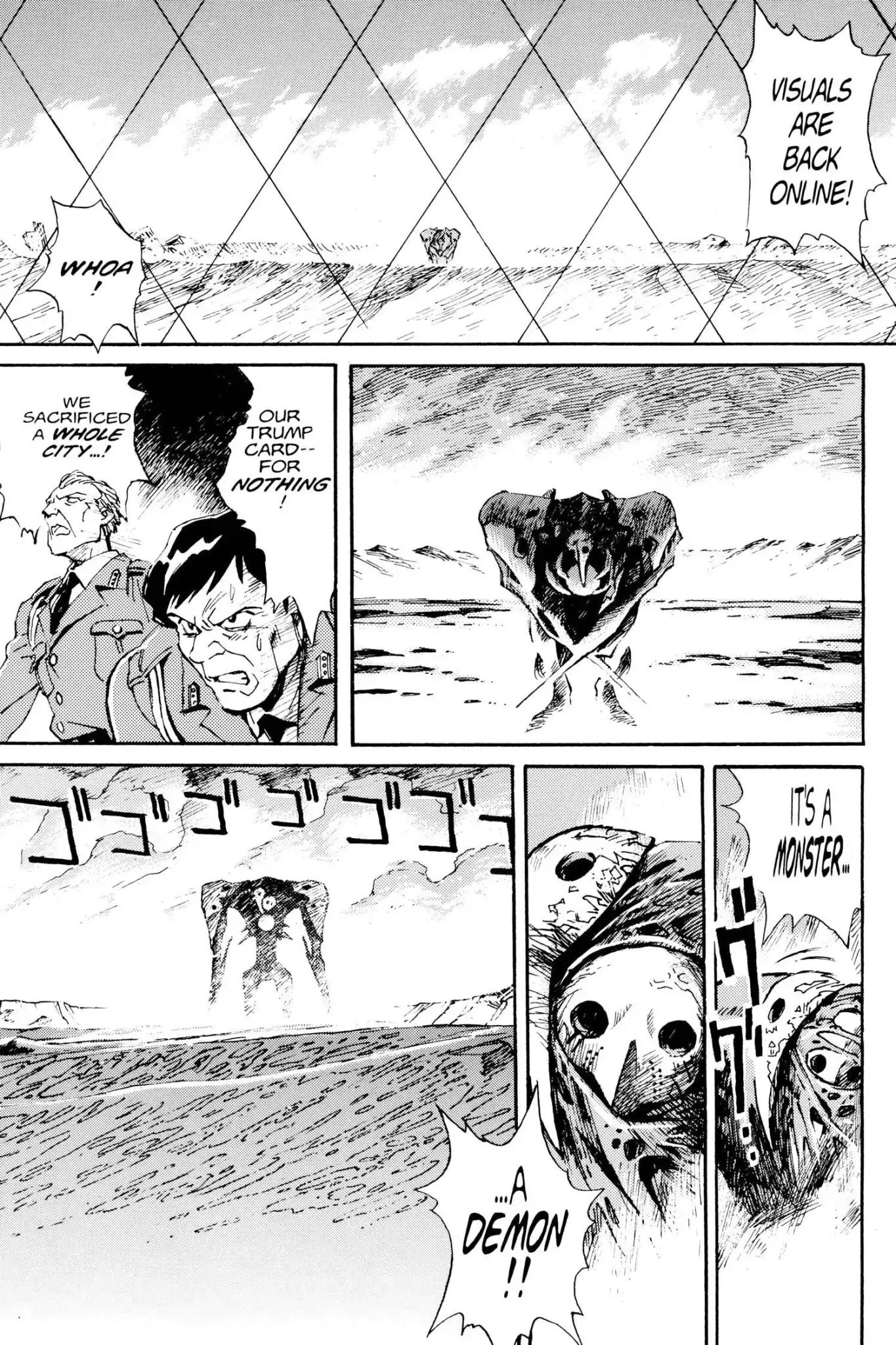 Shinseiki Evangelion Chapter 1 page 34 - Chapter 1: Vol.1 Stage 1: Angel Attack