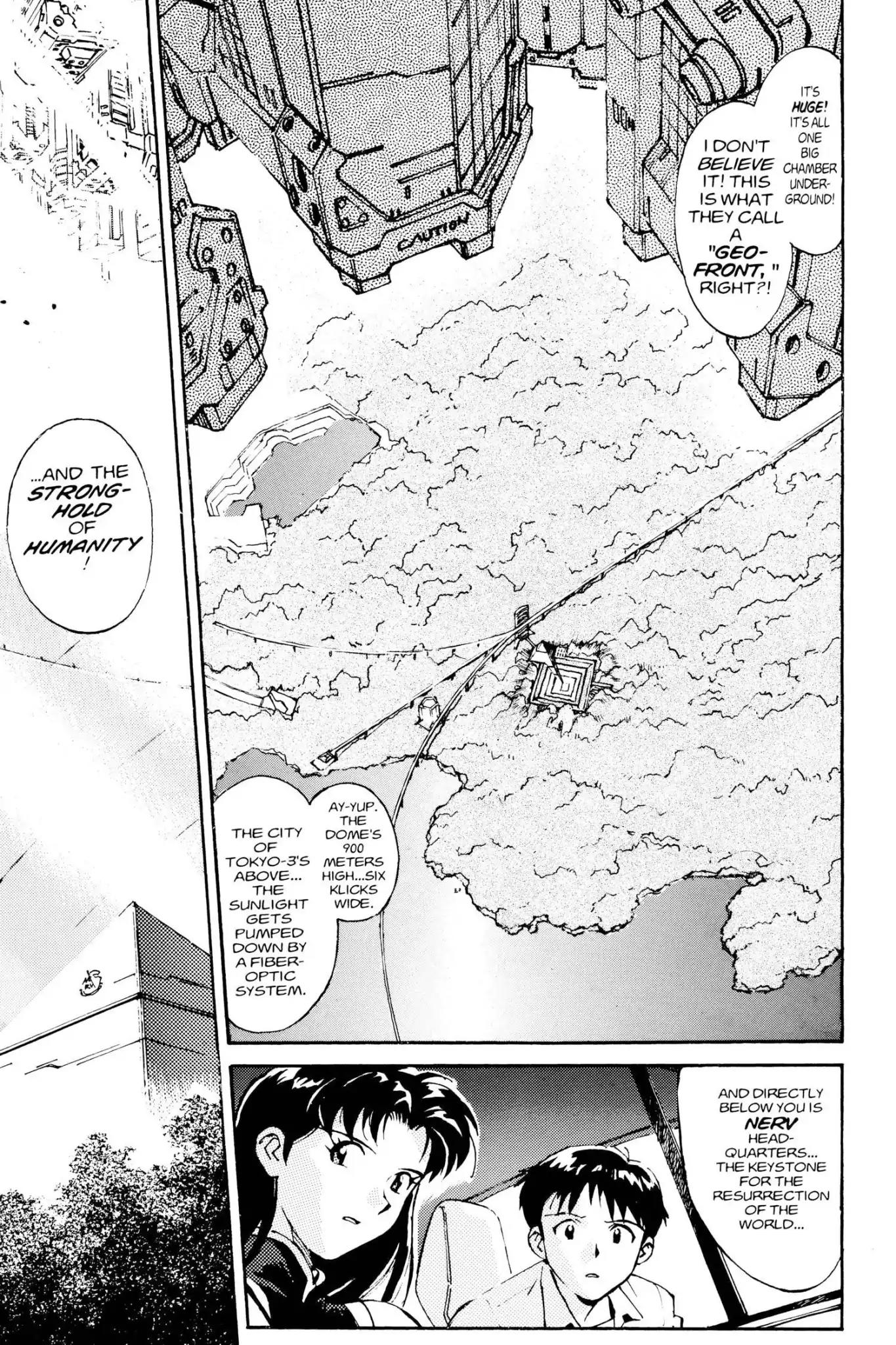 Shinseiki Evangelion Chapter 1 page 40 - Chapter 1: Vol.1 Stage 1: Angel Attack