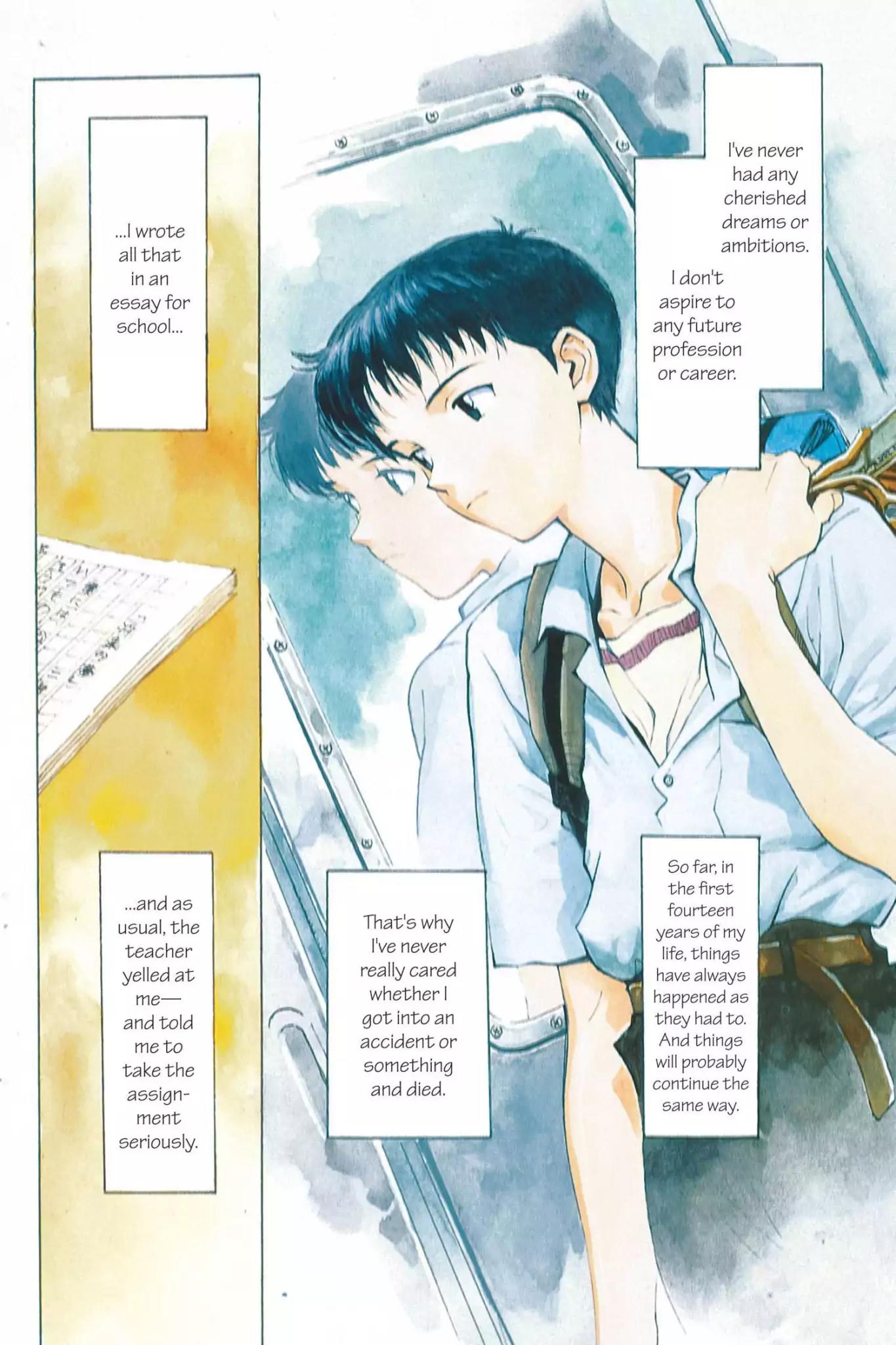 Shinseiki Evangelion Chapter 1 page 5 - Chapter 1: Vol.1 Stage 1: Angel Attack