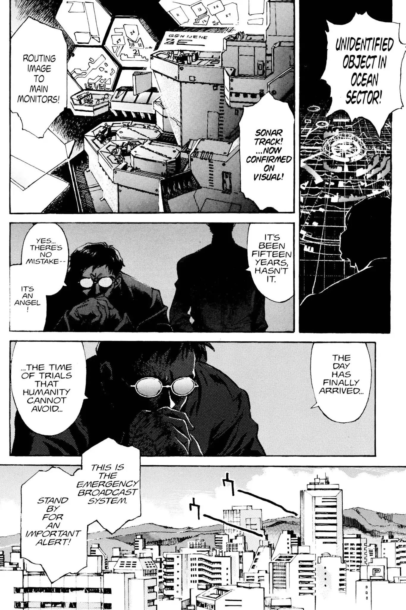 Shinseiki Evangelion Chapter 1 page 9 - Chapter 1: Vol.1 Stage 1: Angel Attack