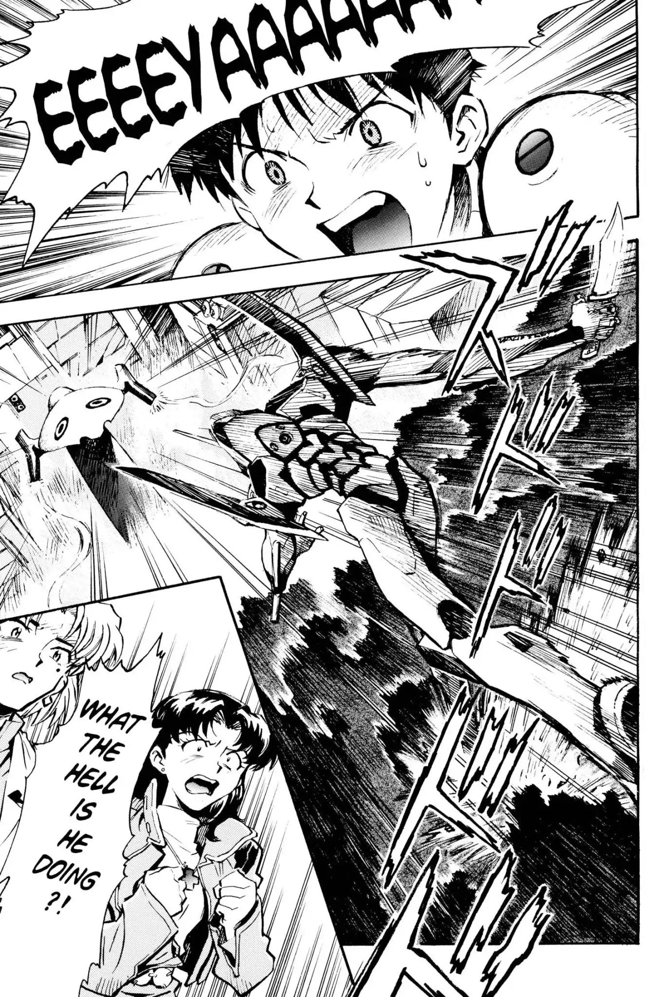 Shinseiki Evangelion Chapter 10 page 13 - Chapter 10: Vol.1 Stage 10: Shonen and Knife