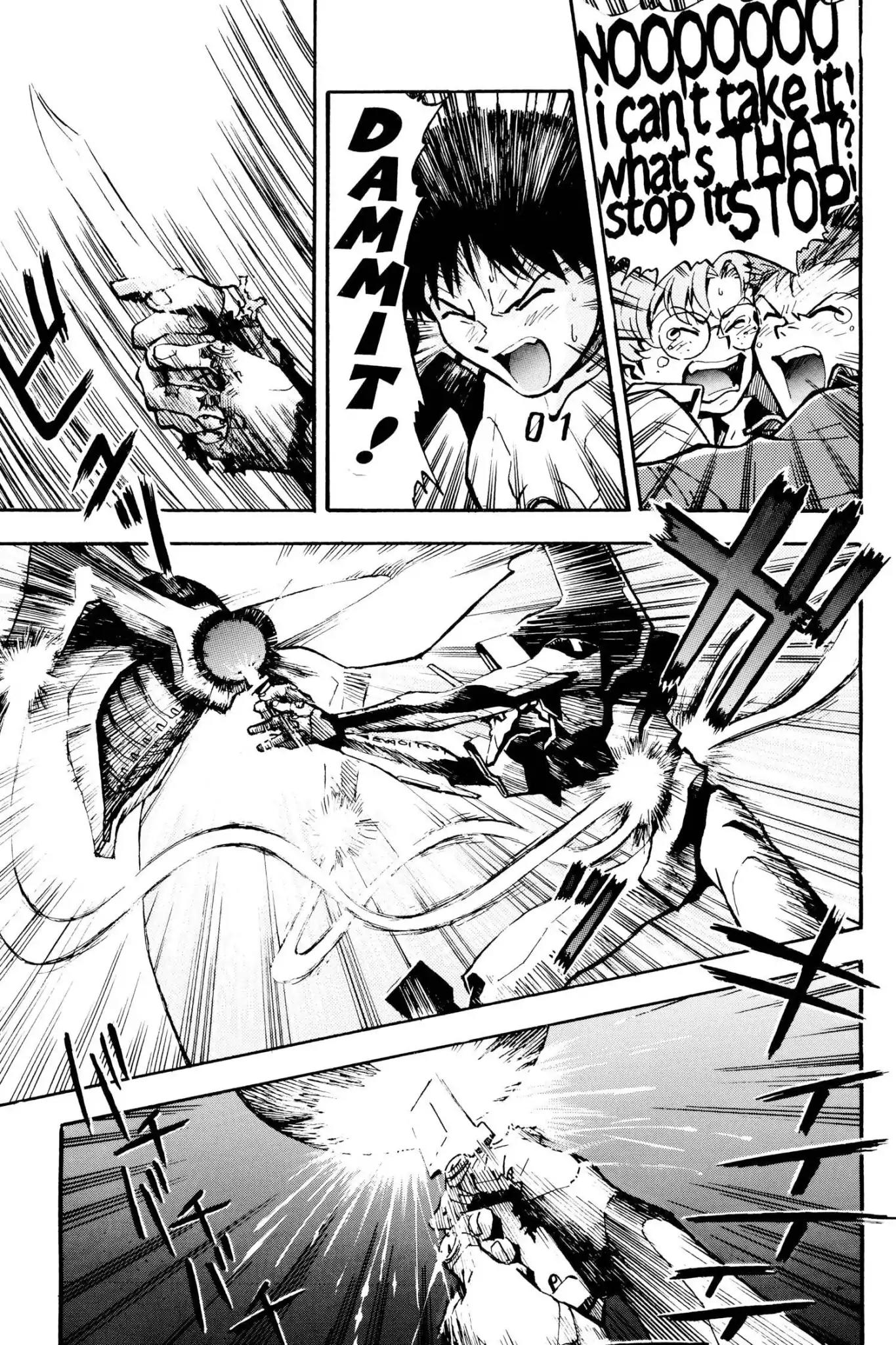 Shinseiki Evangelion Chapter 10 page 17 - Chapter 10: Vol.1 Stage 10: Shonen and Knife