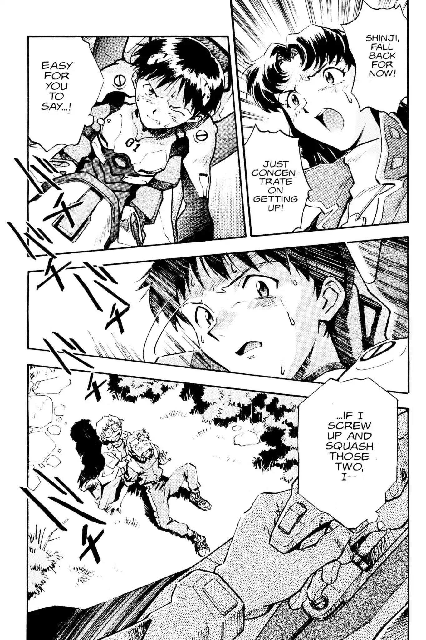 Shinseiki Evangelion Chapter 10 page 3 - Chapter 10: Vol.1 Stage 10: Shonen and Knife