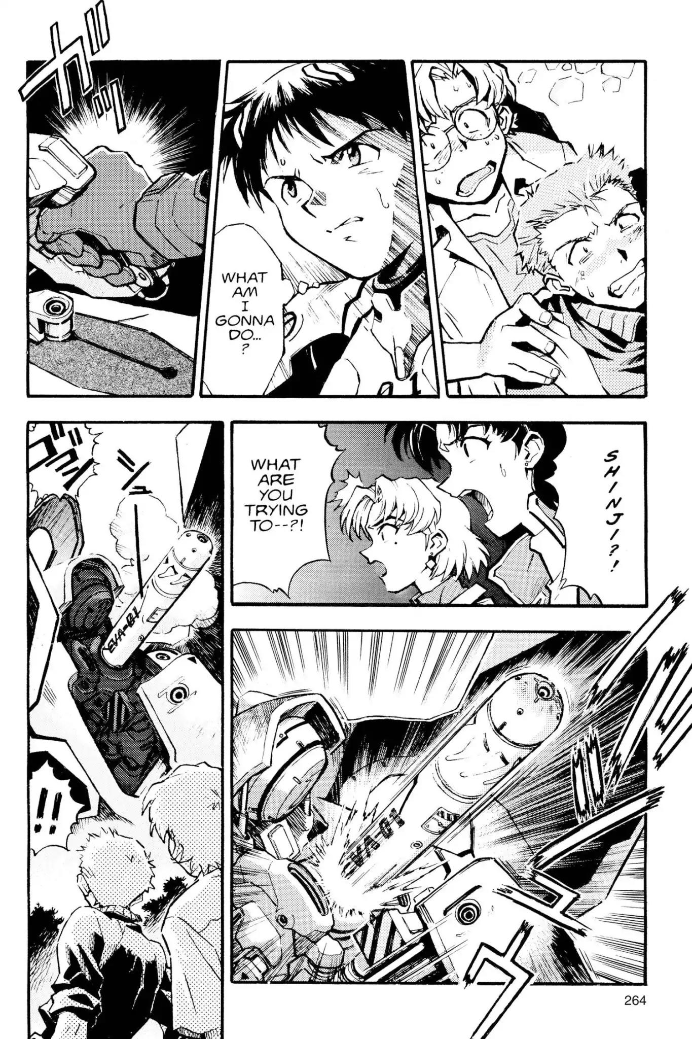 Shinseiki Evangelion Chapter 10 page 4 - Chapter 10: Vol.1 Stage 10: Shonen and Knife