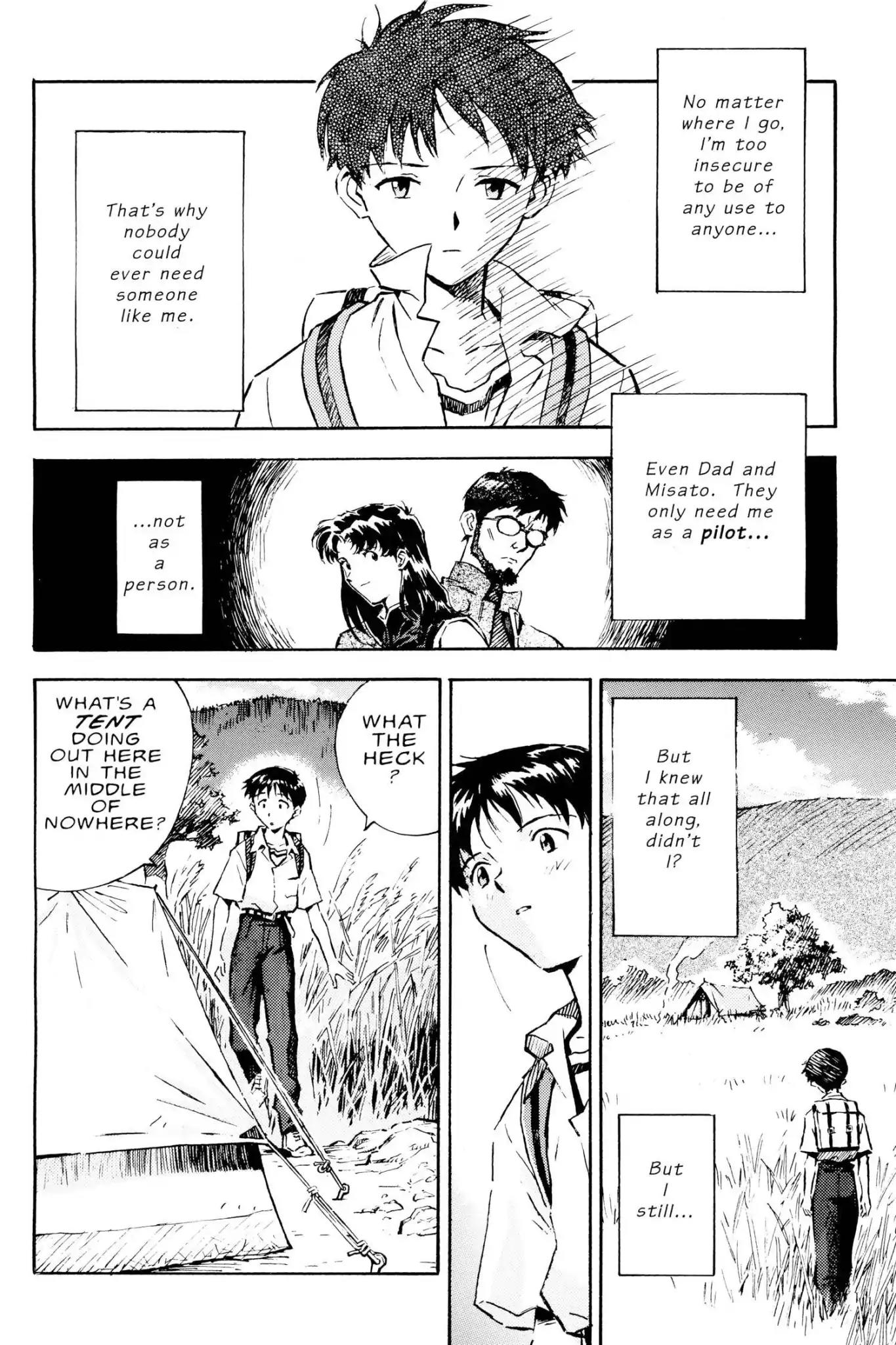 Shinseiki Evangelion Chapter 11 page 14 - Chapter 11: Vol.1 Stage 11: Third Child Wandering