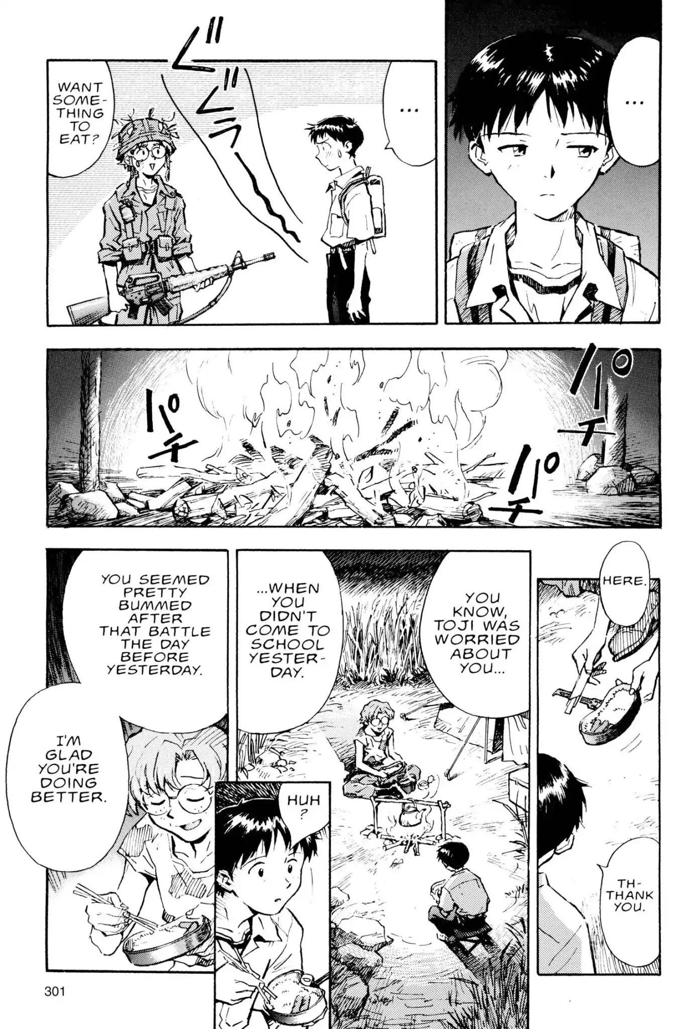 Shinseiki Evangelion Chapter 11 page 17 - Chapter 11: Vol.1 Stage 11: Third Child Wandering