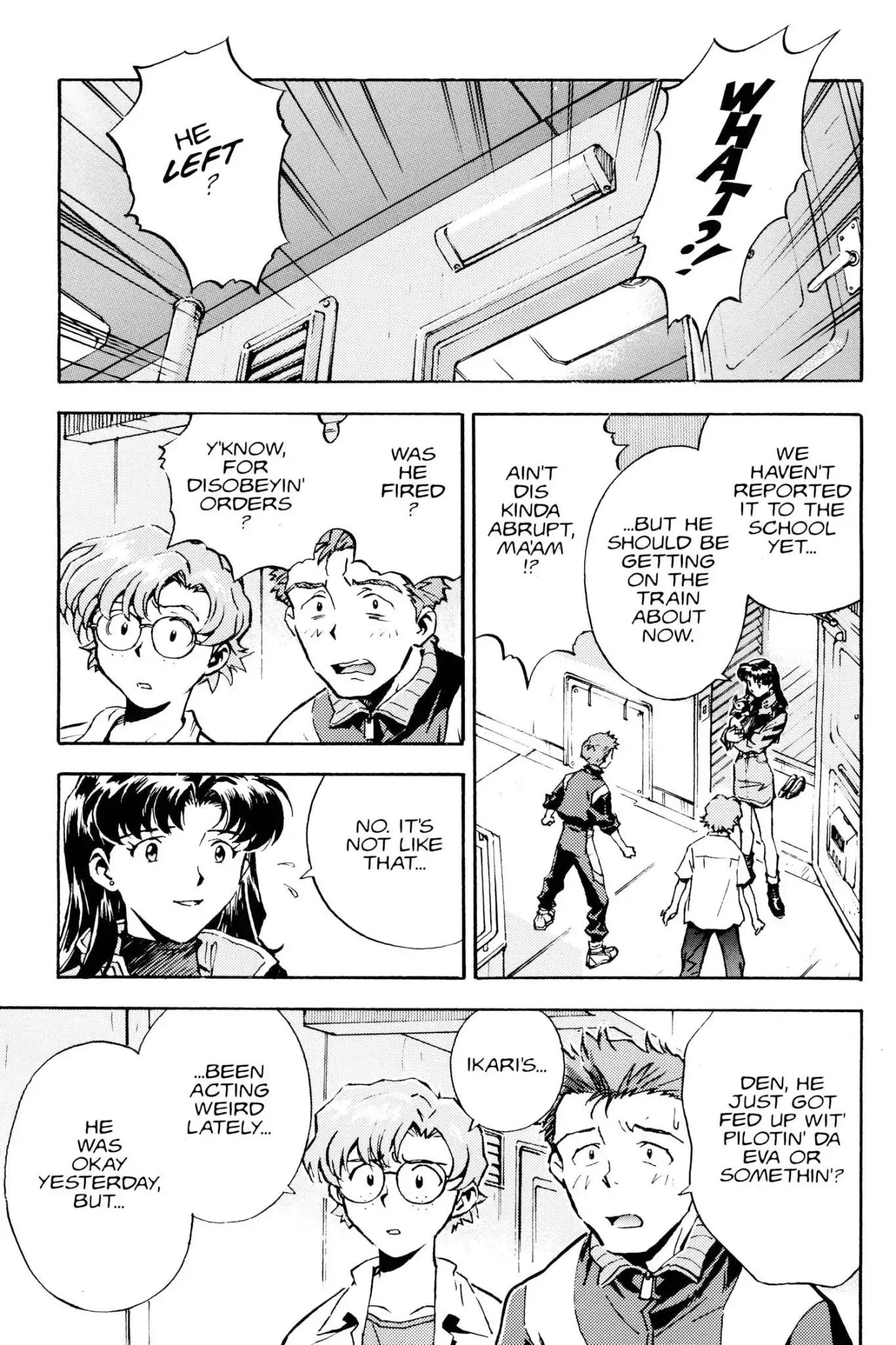 Shinseiki Evangelion Chapter 12 page 13 - Chapter 12: Vol.1 Stage 12: Fumbling Toward Kindness