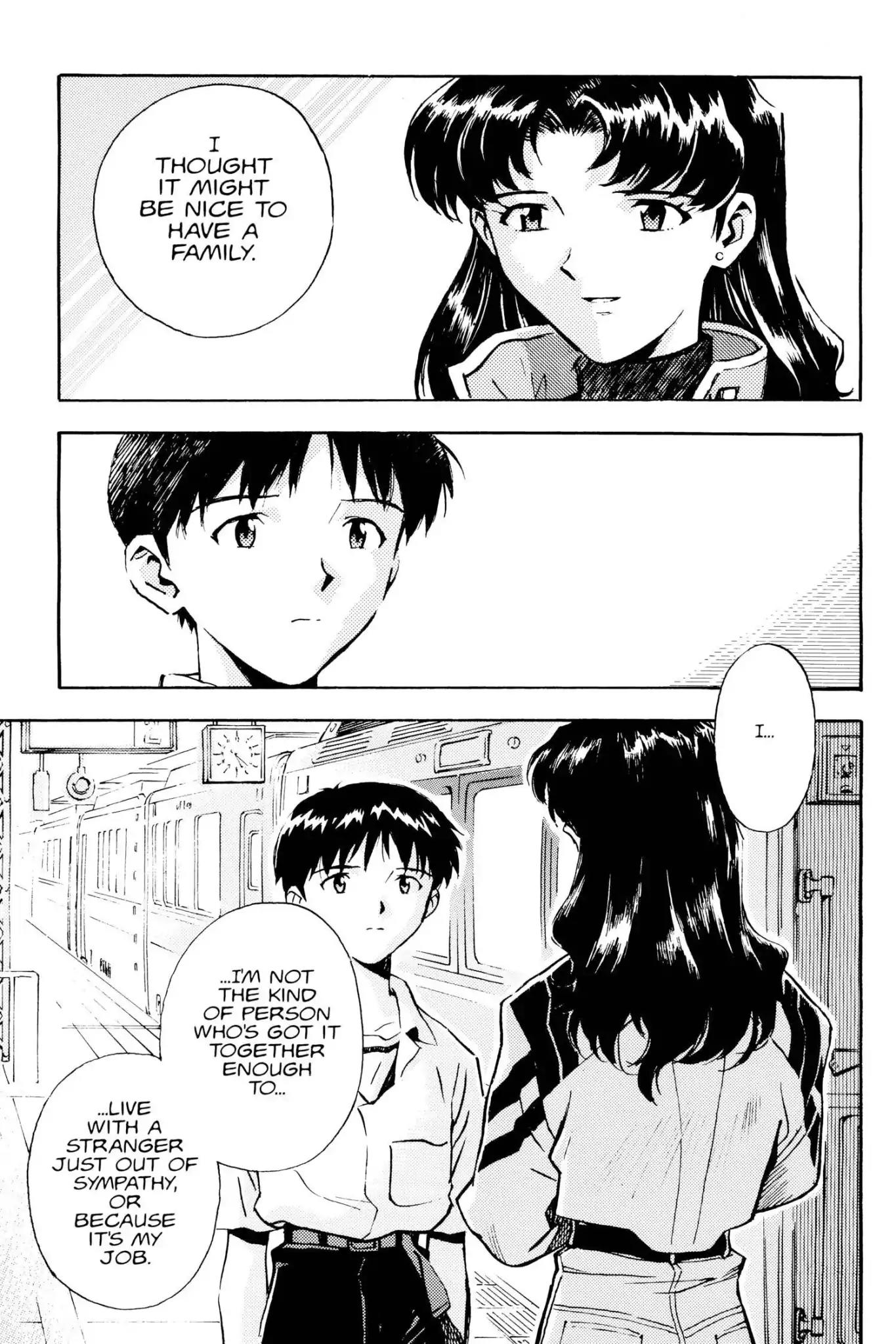 Shinseiki Evangelion Chapter 12 page 23 - Chapter 12: Vol.1 Stage 12: Fumbling Toward Kindness