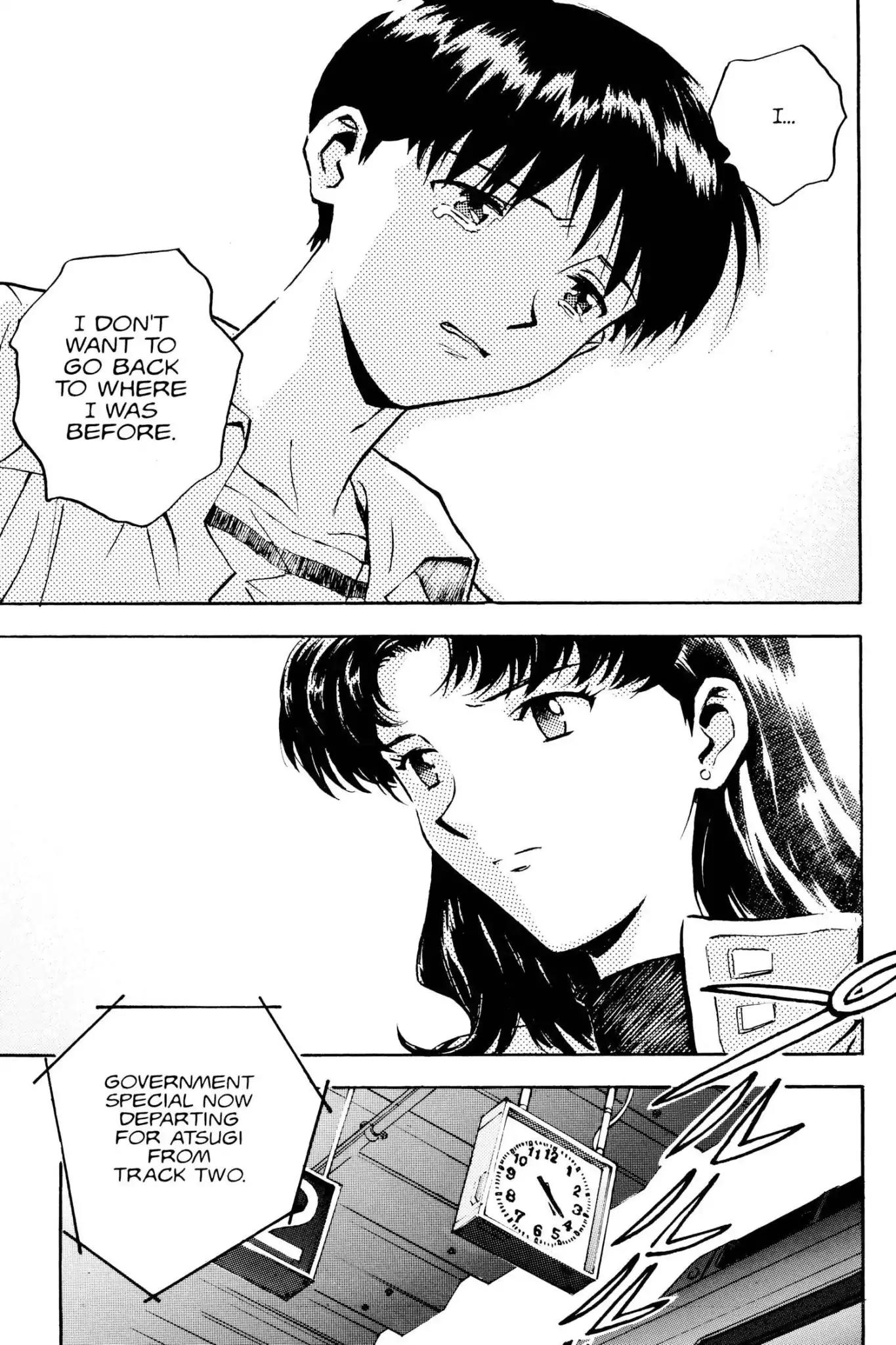 Shinseiki Evangelion Chapter 12 page 25 - Chapter 12: Vol.1 Stage 12: Fumbling Toward Kindness