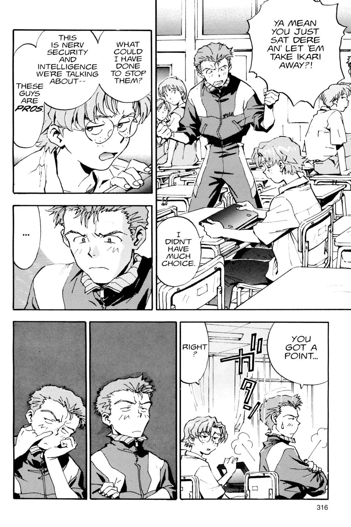 Shinseiki Evangelion Chapter 12 page 4 - Chapter 12: Vol.1 Stage 12: Fumbling Toward Kindness