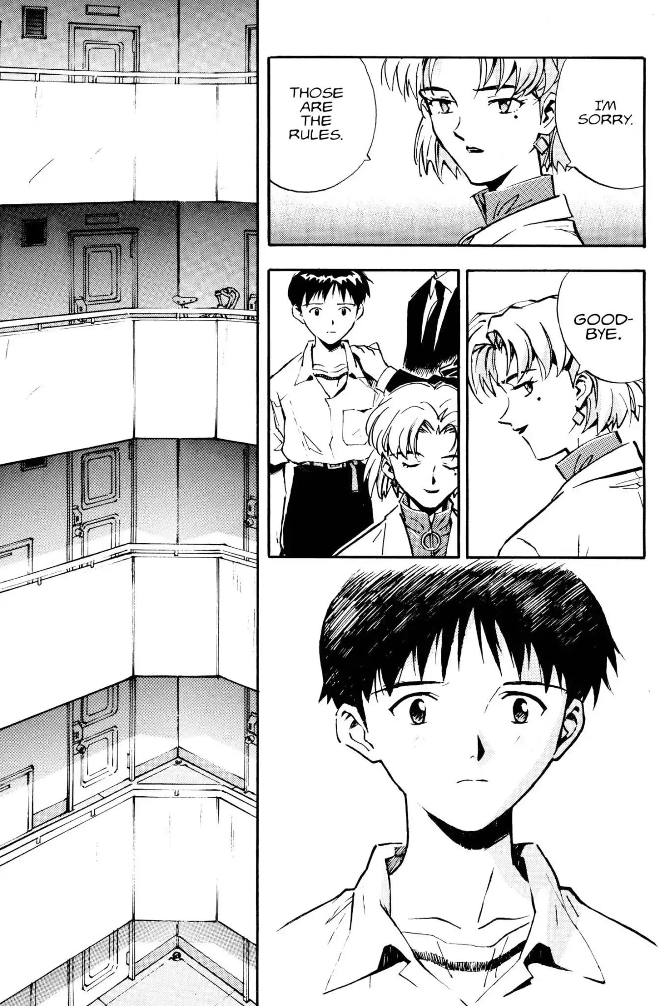 Shinseiki Evangelion Chapter 12 page 9 - Chapter 12: Vol.1 Stage 12: Fumbling Toward Kindness