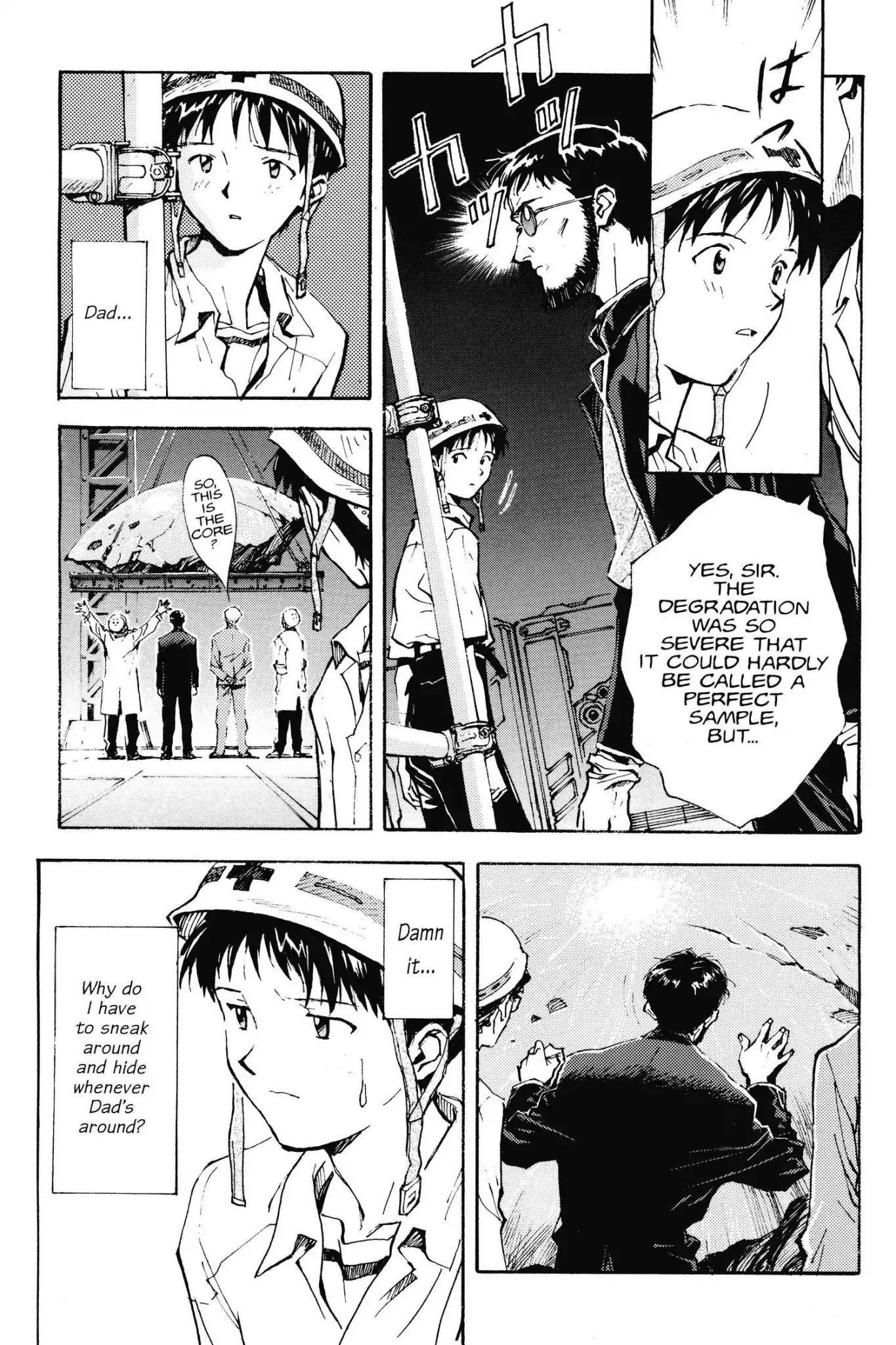 Shinseiki Evangelion Chapter 13 page 18 - Chapter 13: Vol.1 Stage 13: White Scars