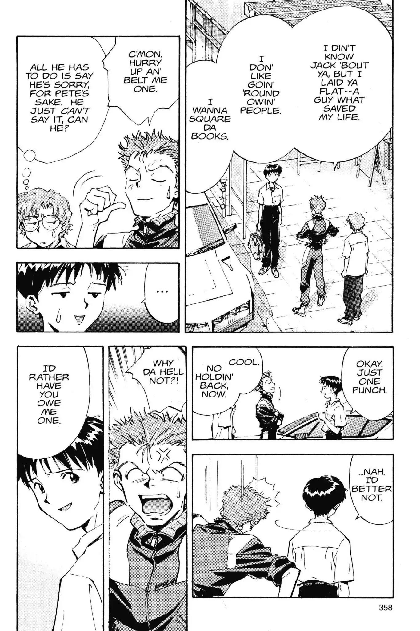 Shinseiki Evangelion Chapter 13 page 9 - Chapter 13: Vol.1 Stage 13: White Scars