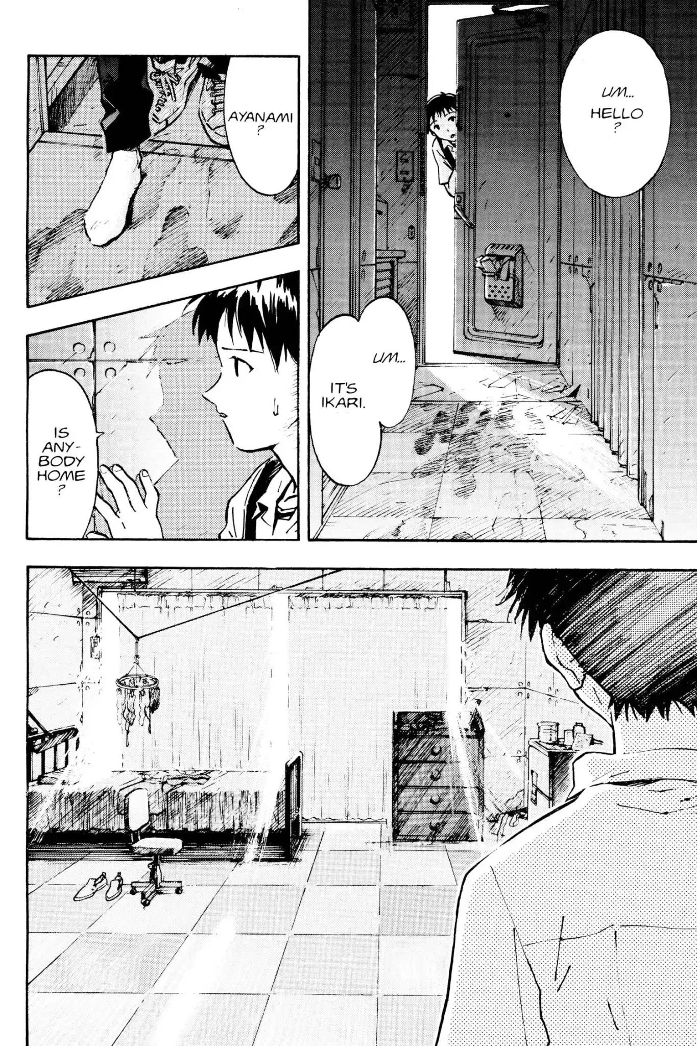 Shinseiki Evangelion Chapter 14 page 14 - Chapter 14: Vol.1 Stage 14: The Warped Room