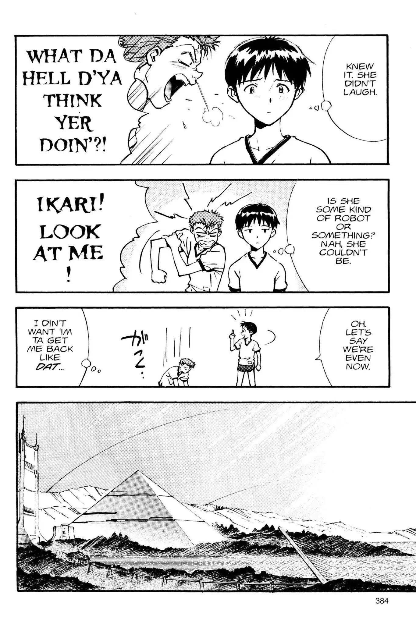 Shinseiki Evangelion Chapter 14 page 6 - Chapter 14: Vol.1 Stage 14: The Warped Room