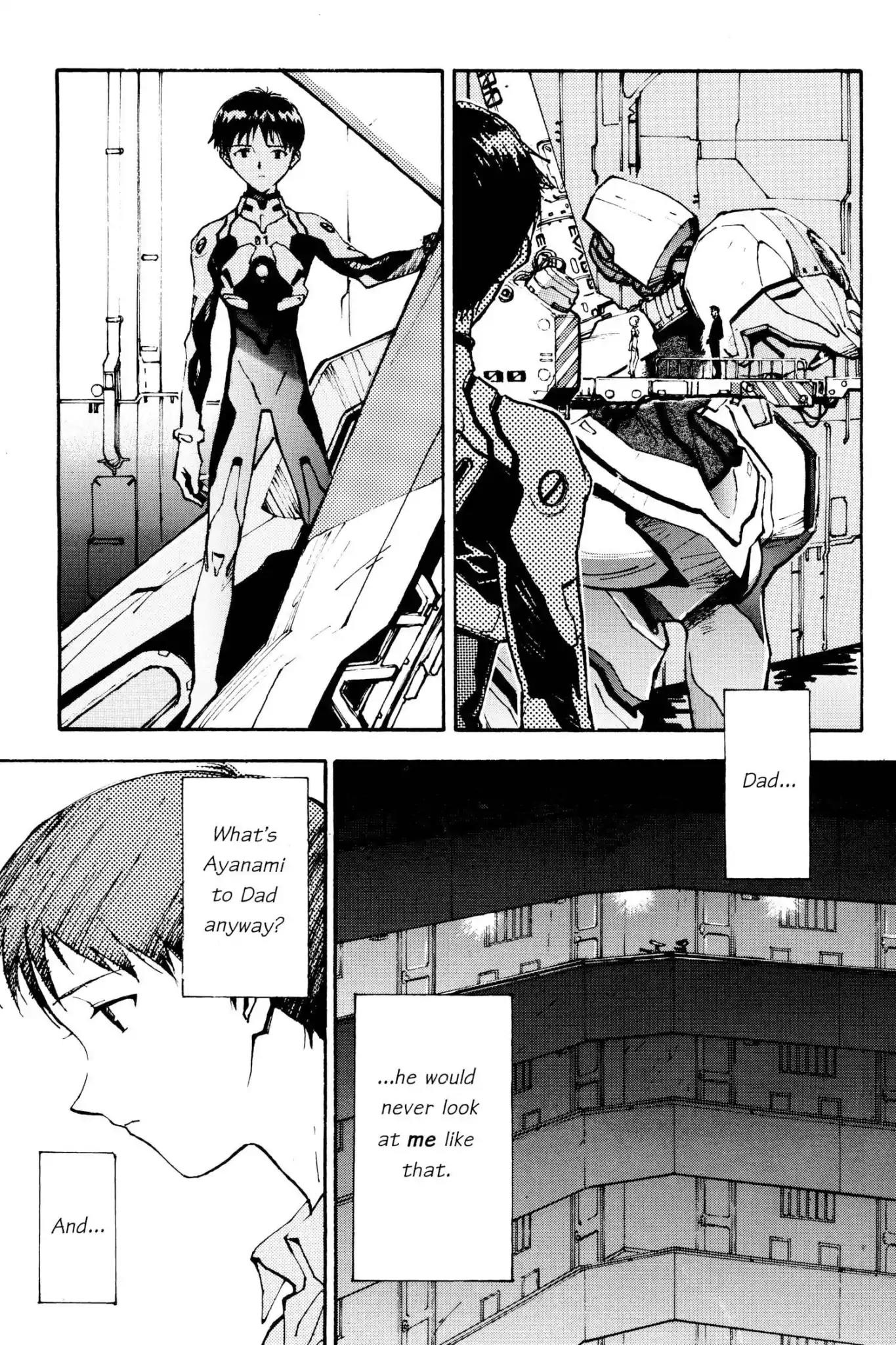 Shinseiki Evangelion Chapter 14 page 9 - Chapter 14: Vol.1 Stage 14: The Warped Room