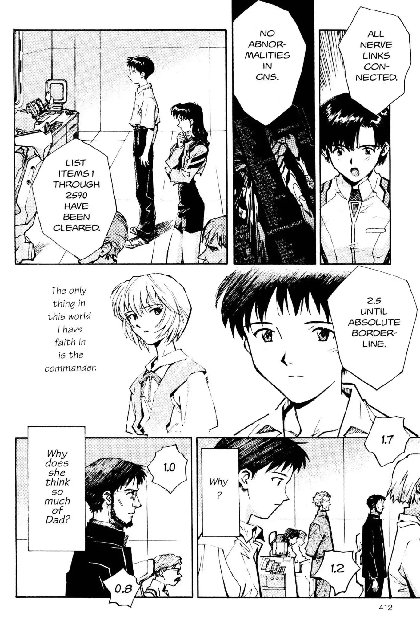 Shinseiki Evangelion Chapter 15 page 10 - Chapter 15: Vol.1 Stage 15: What Her Crimson Eyes Believe in