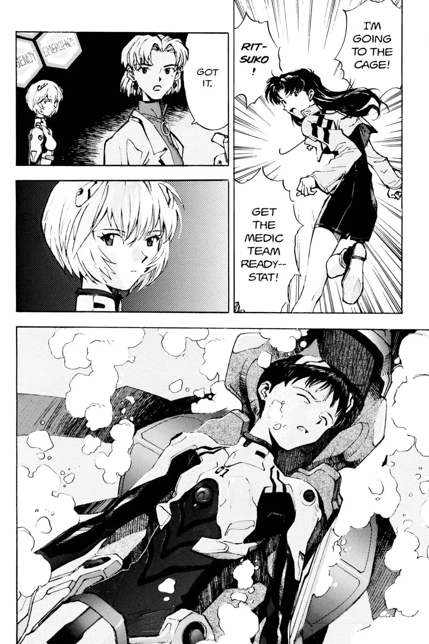 Shinseiki Evangelion Chapter 15 page 24 - Chapter 15: Vol.1 Stage 15: What Her Crimson Eyes Believe in