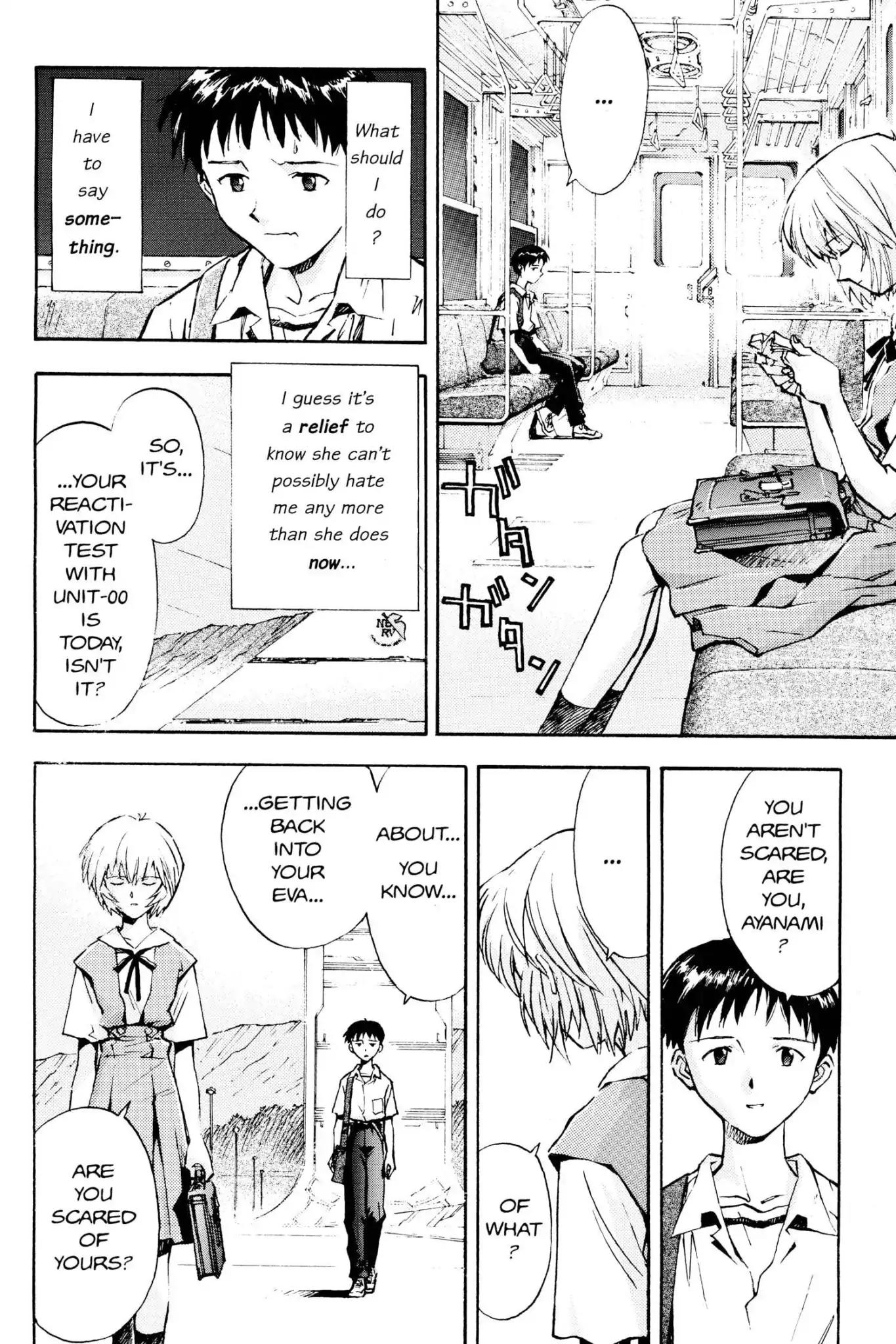 Shinseiki Evangelion Chapter 15 page 4 - Chapter 15: Vol.1 Stage 15: What Her Crimson Eyes Believe in