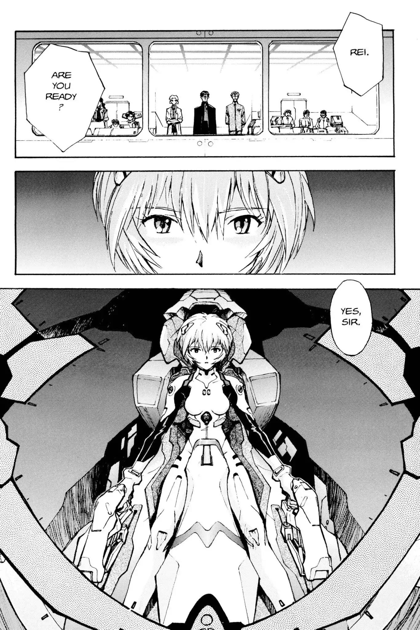 Shinseiki Evangelion Chapter 15 page 8 - Chapter 15: Vol.1 Stage 15: What Her Crimson Eyes Believe in
