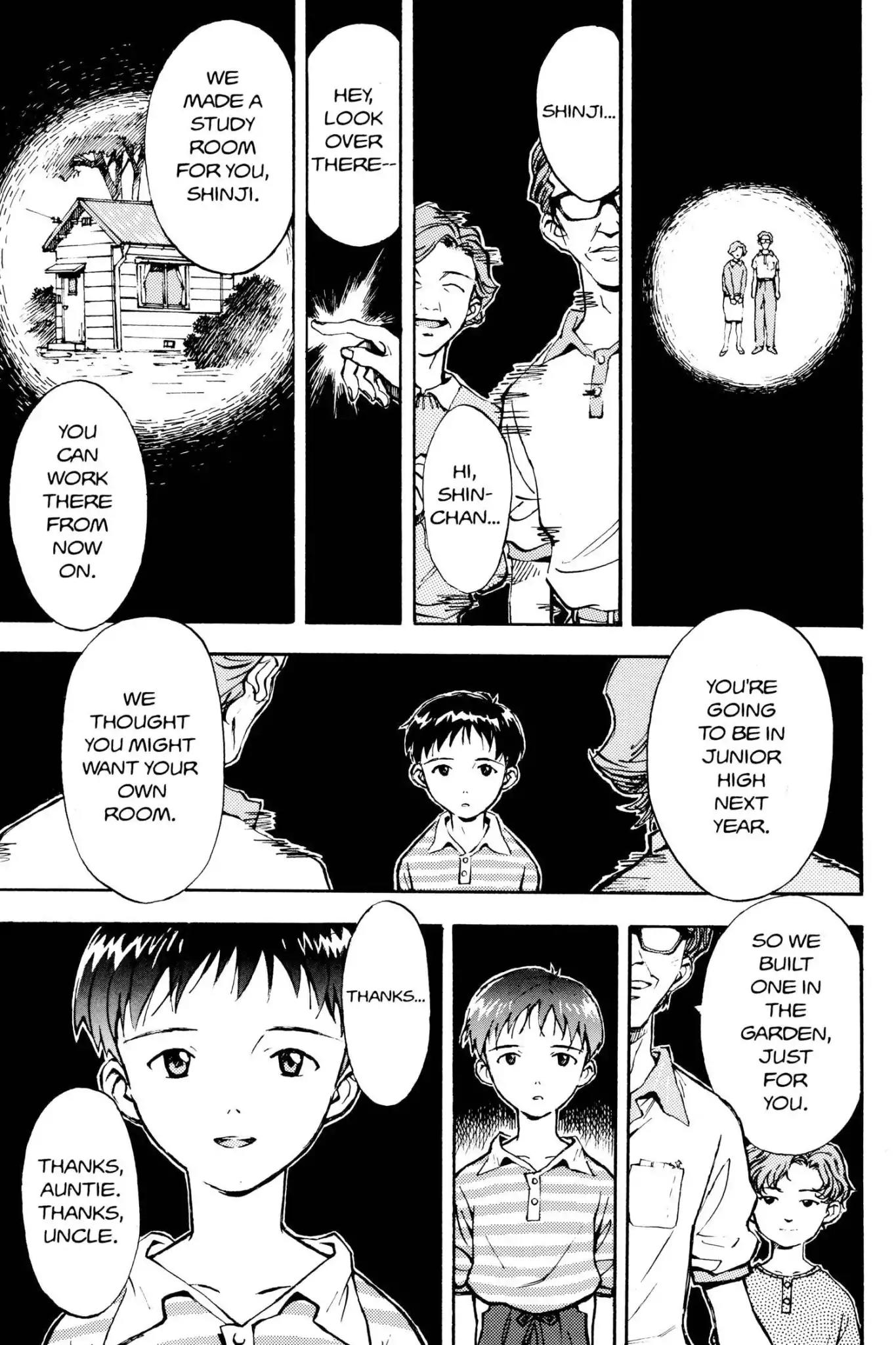 Shinseiki Evangelion Chapter 16 page 15 - Chapter 16: Vol.1 Stage 16: Abandoned Memories