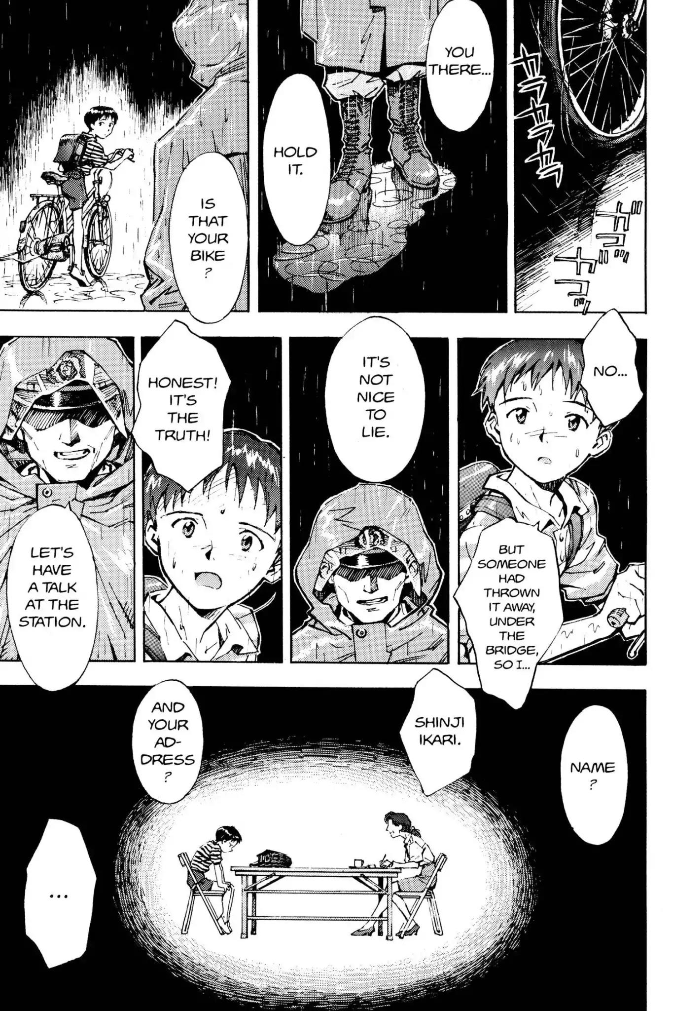 Shinseiki Evangelion Chapter 16 page 17 - Chapter 16: Vol.1 Stage 16: Abandoned Memories