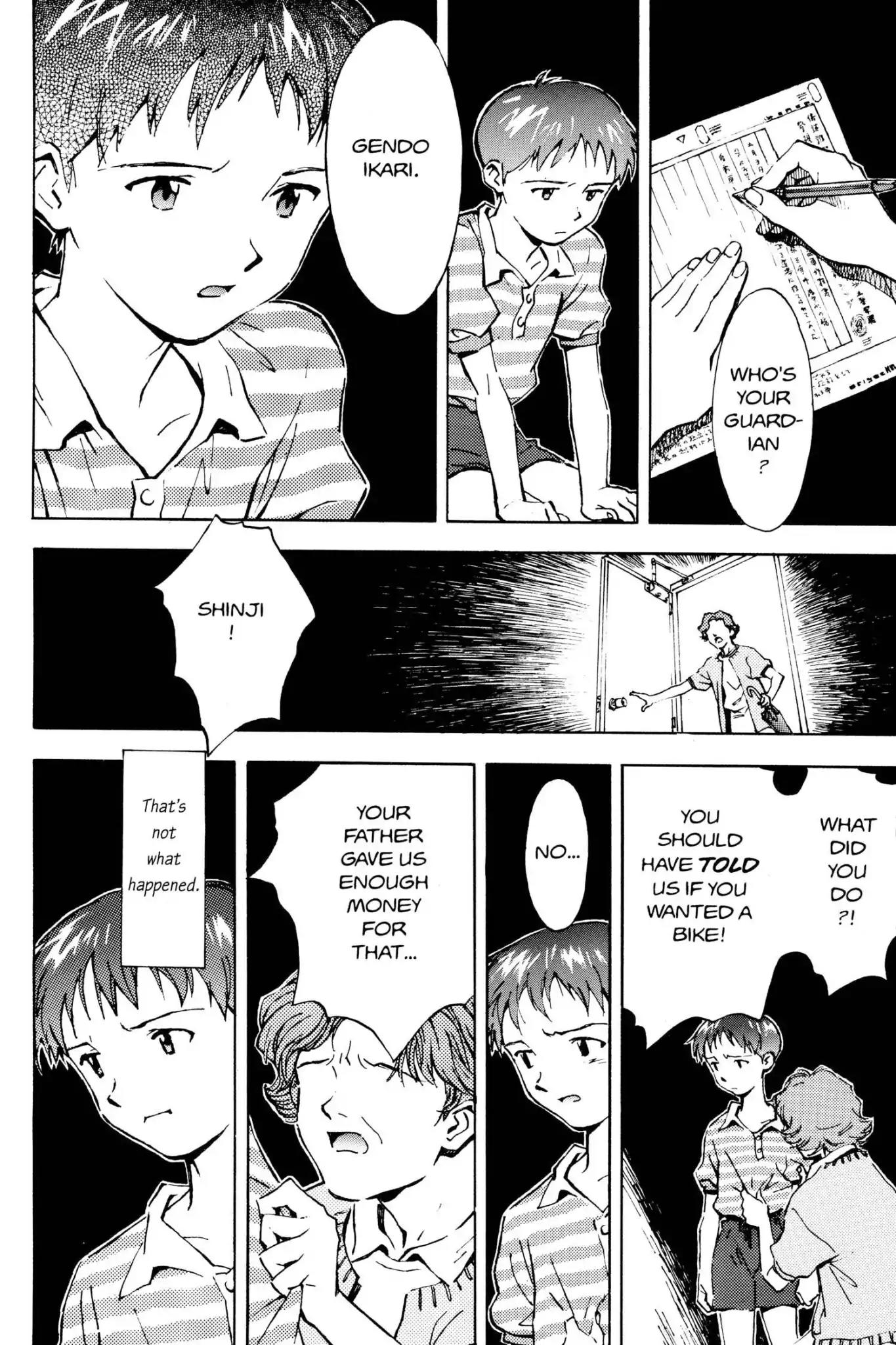 Shinseiki Evangelion Chapter 16 page 18 - Chapter 16: Vol.1 Stage 16: Abandoned Memories
