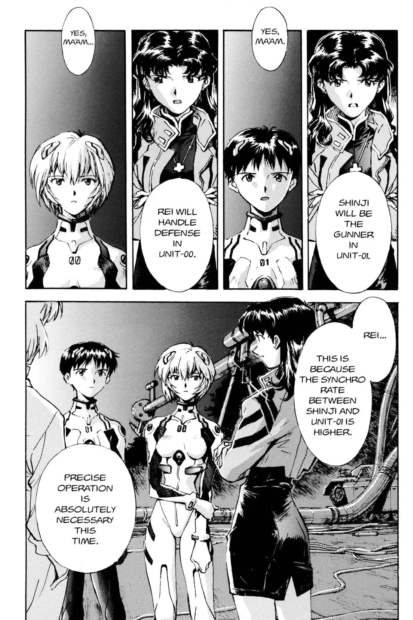 Shinseiki Evangelion Chapter 17 page 11 - Chapter 17: Vol.1 Stage 17: The Night Before Battle