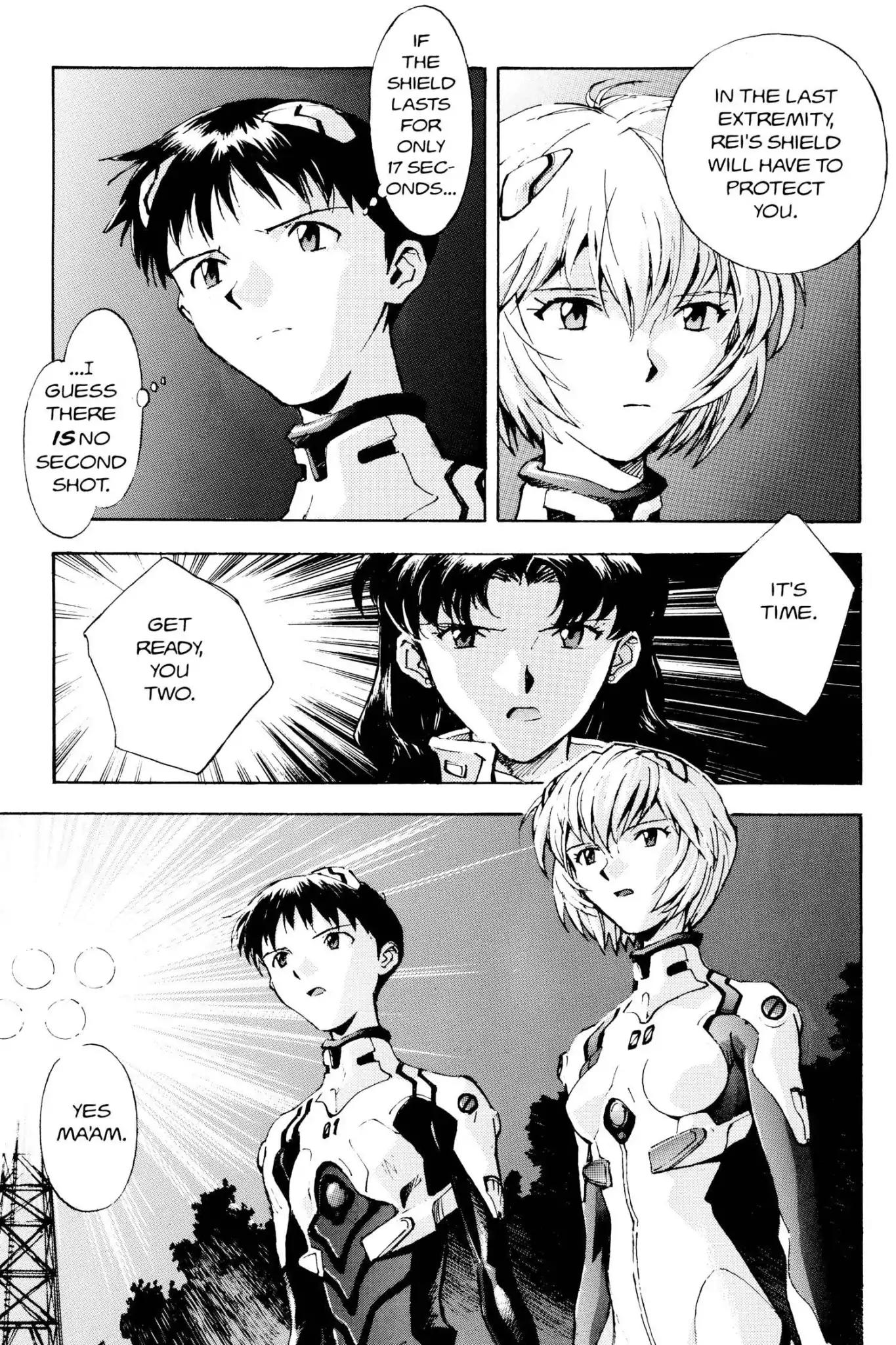 Shinseiki Evangelion Chapter 17 page 13 - Chapter 17: Vol.1 Stage 17: The Night Before Battle