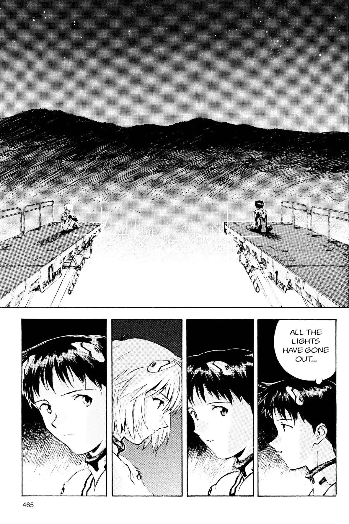 Shinseiki Evangelion Chapter 17 page 15 - Chapter 17: Vol.1 Stage 17: The Night Before Battle