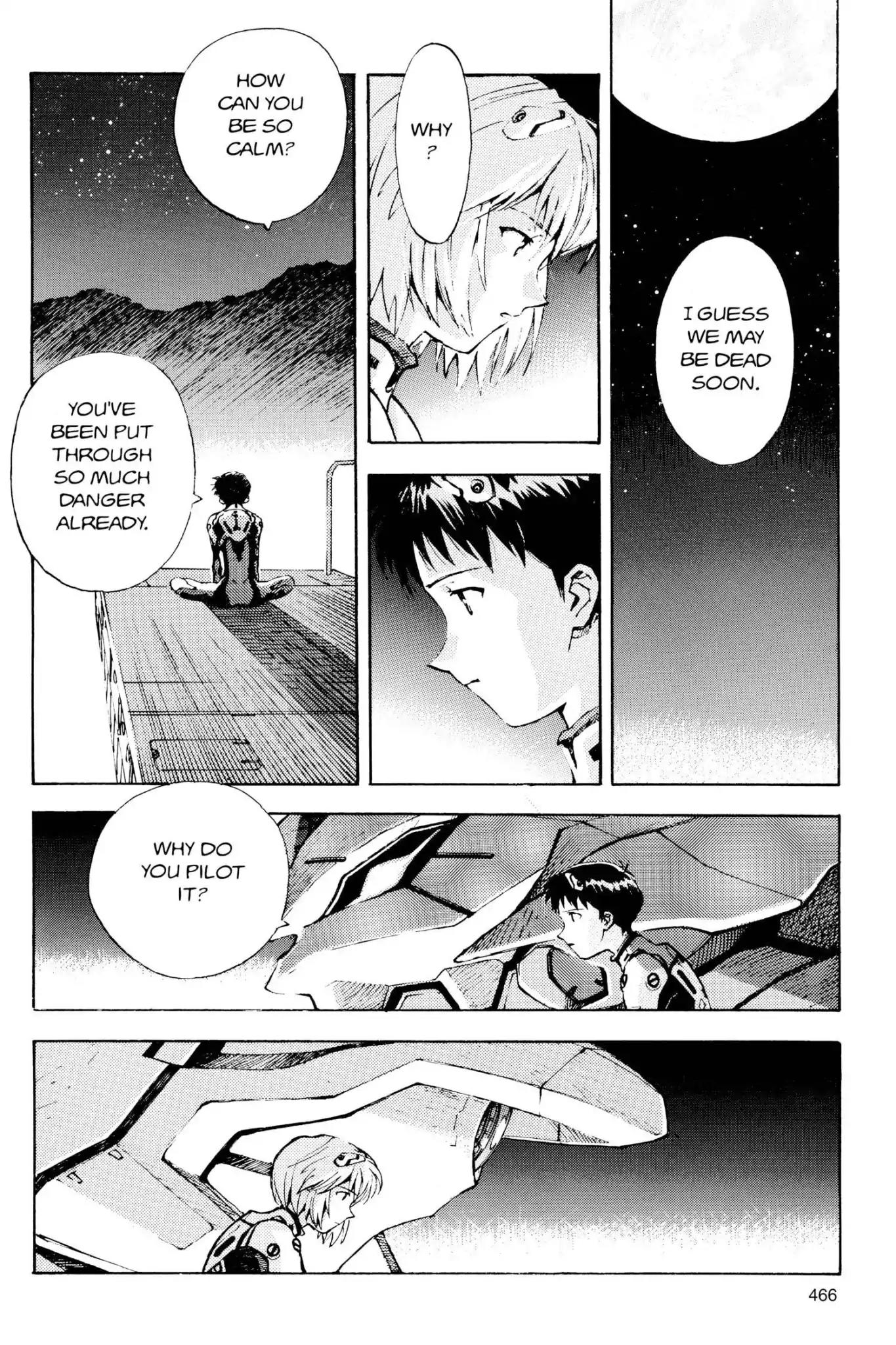 Shinseiki Evangelion Chapter 17 page 16 - Chapter 17: Vol.1 Stage 17: The Night Before Battle