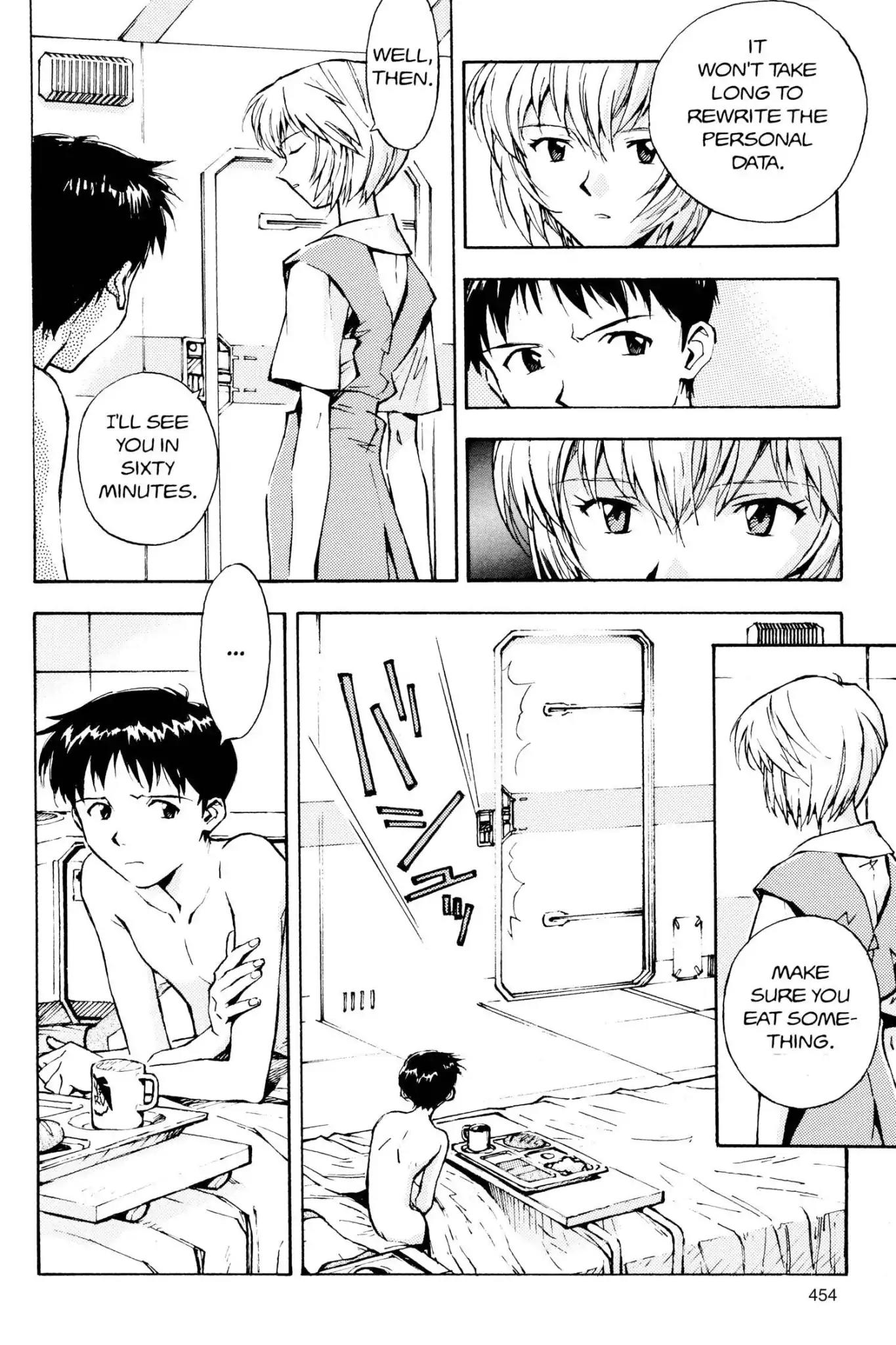 Shinseiki Evangelion Chapter 17 page 4 - Chapter 17: Vol.1 Stage 17: The Night Before Battle