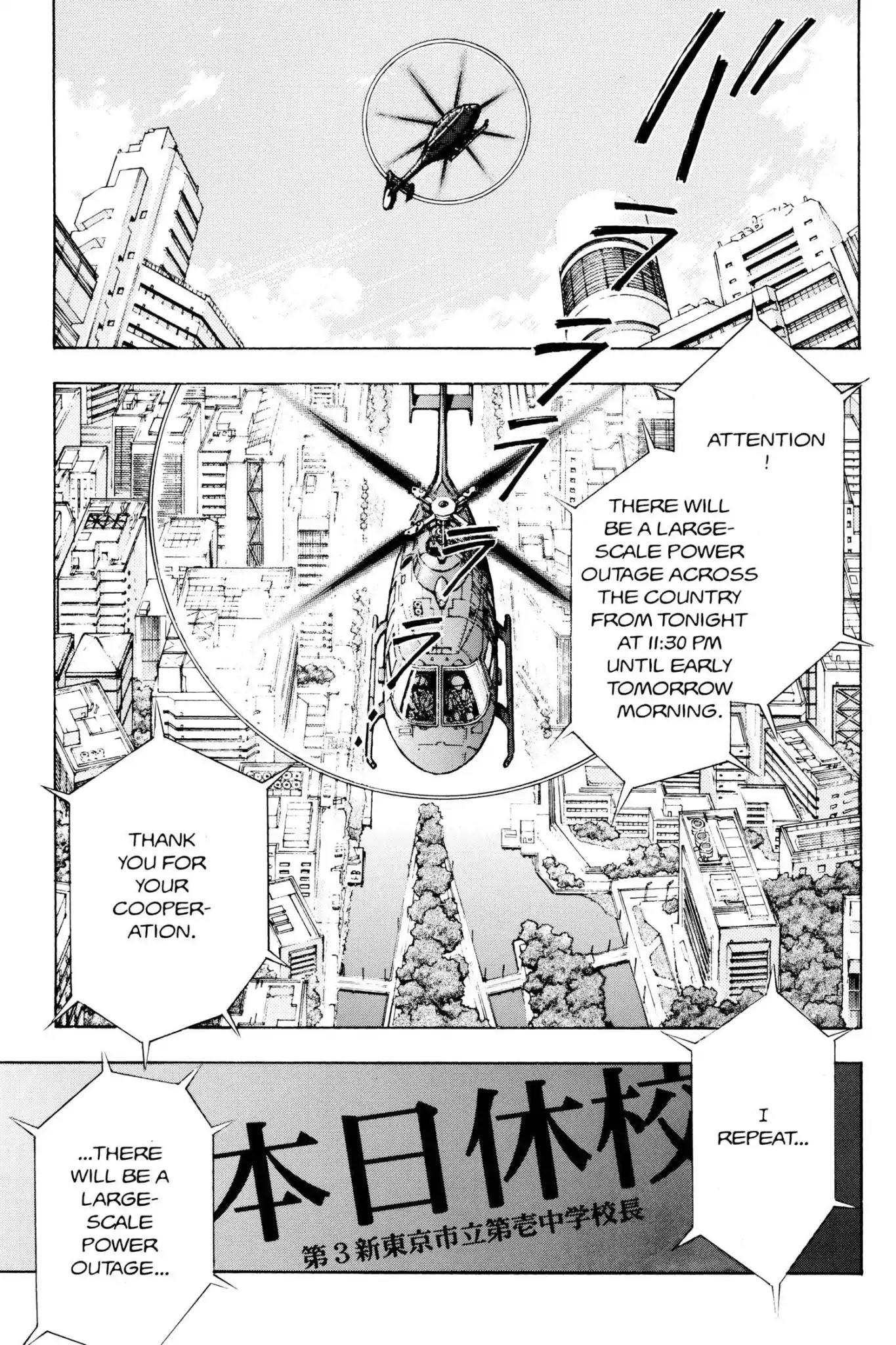 Shinseiki Evangelion Chapter 17 page 5 - Chapter 17: Vol.1 Stage 17: The Night Before Battle