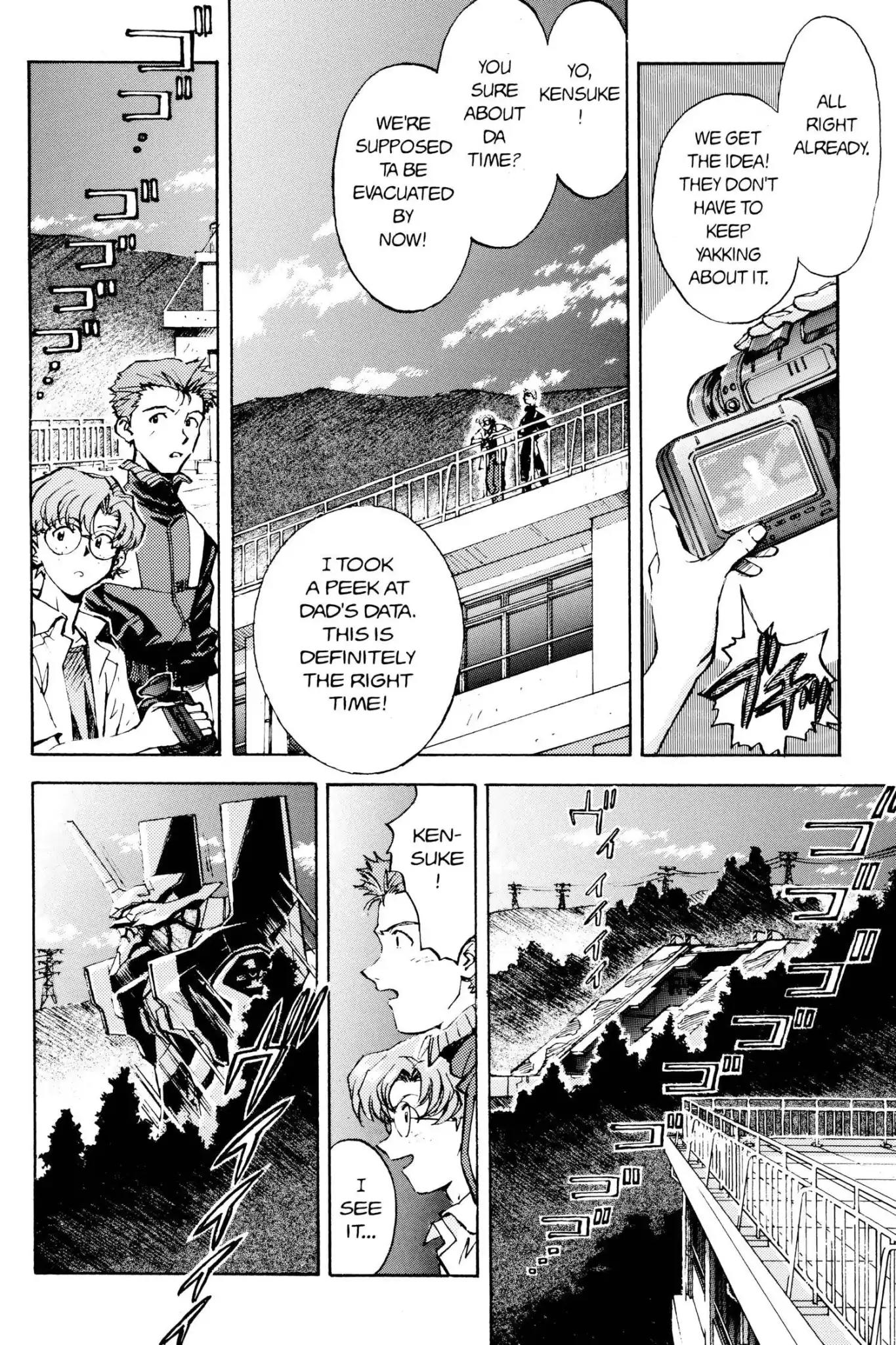 Shinseiki Evangelion Chapter 17 page 6 - Chapter 17: Vol.1 Stage 17: The Night Before Battle
