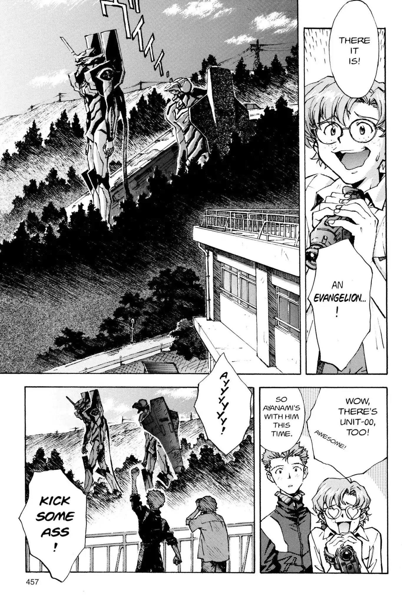 Shinseiki Evangelion Chapter 17 page 7 - Chapter 17: Vol.1 Stage 17: The Night Before Battle