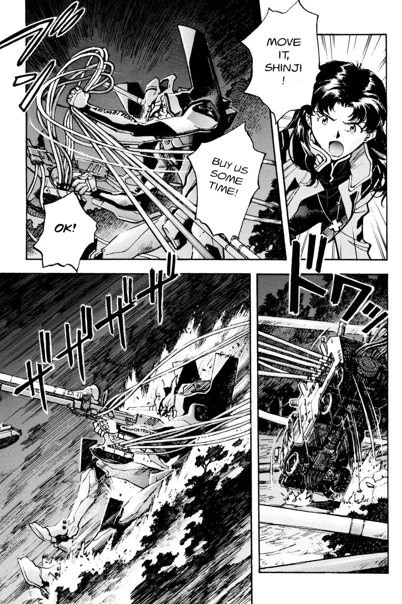 Shinseiki Evangelion Chapter 18 page 11 - Chapter 18: Vol.1 Stage 18: Blood Battle