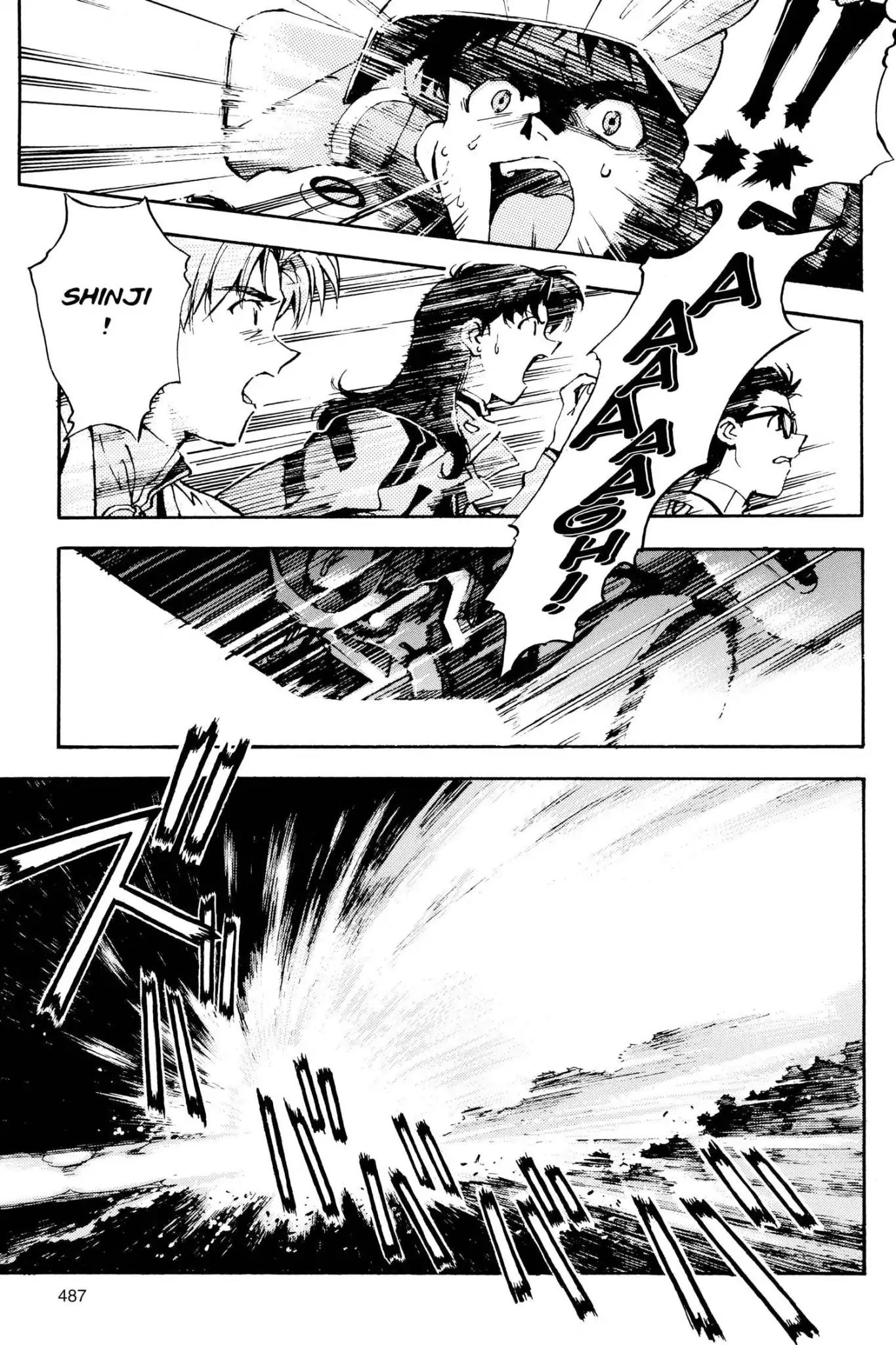 Shinseiki Evangelion Chapter 18 page 13 - Chapter 18: Vol.1 Stage 18: Blood Battle