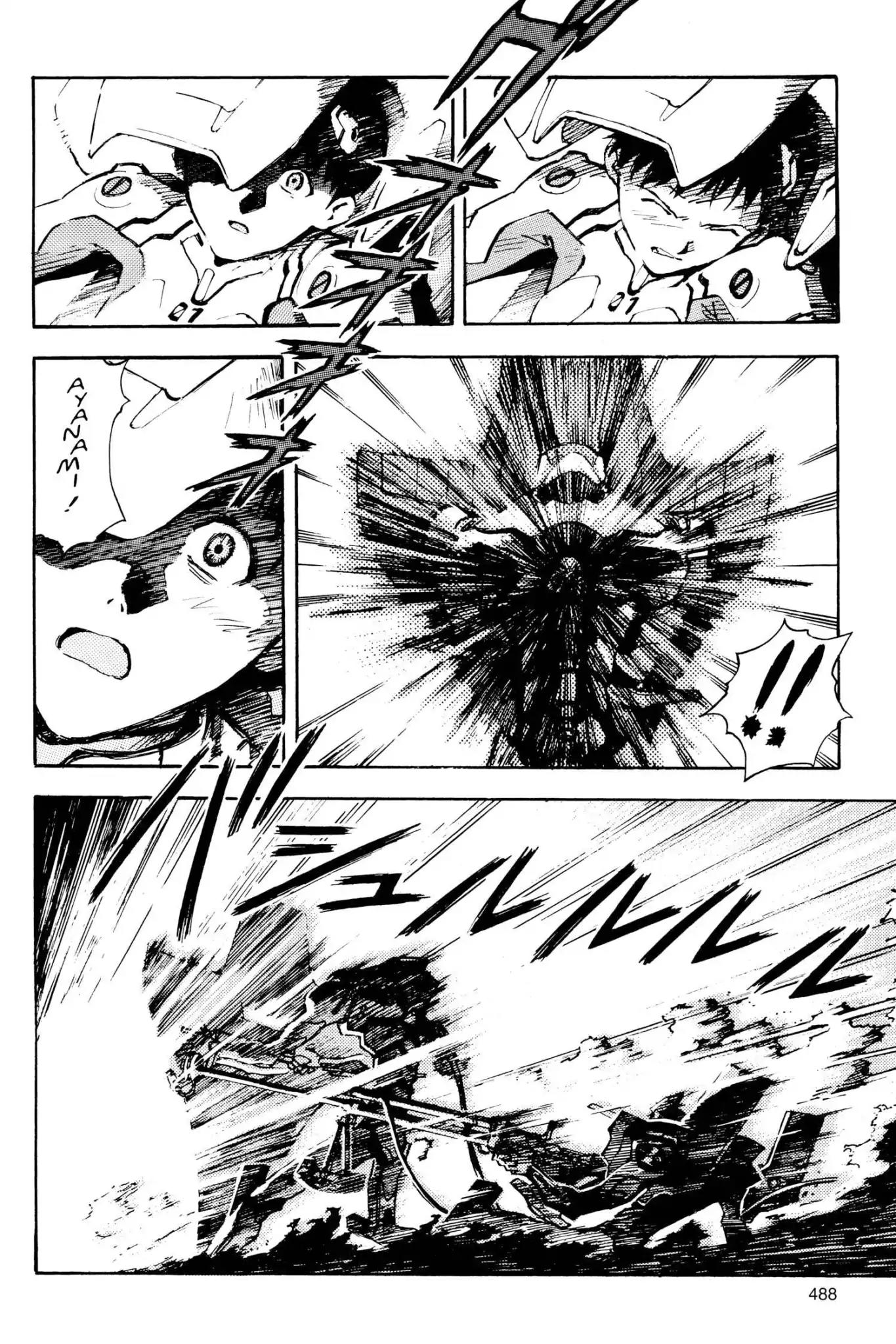 Shinseiki Evangelion Chapter 18 page 14 - Chapter 18: Vol.1 Stage 18: Blood Battle