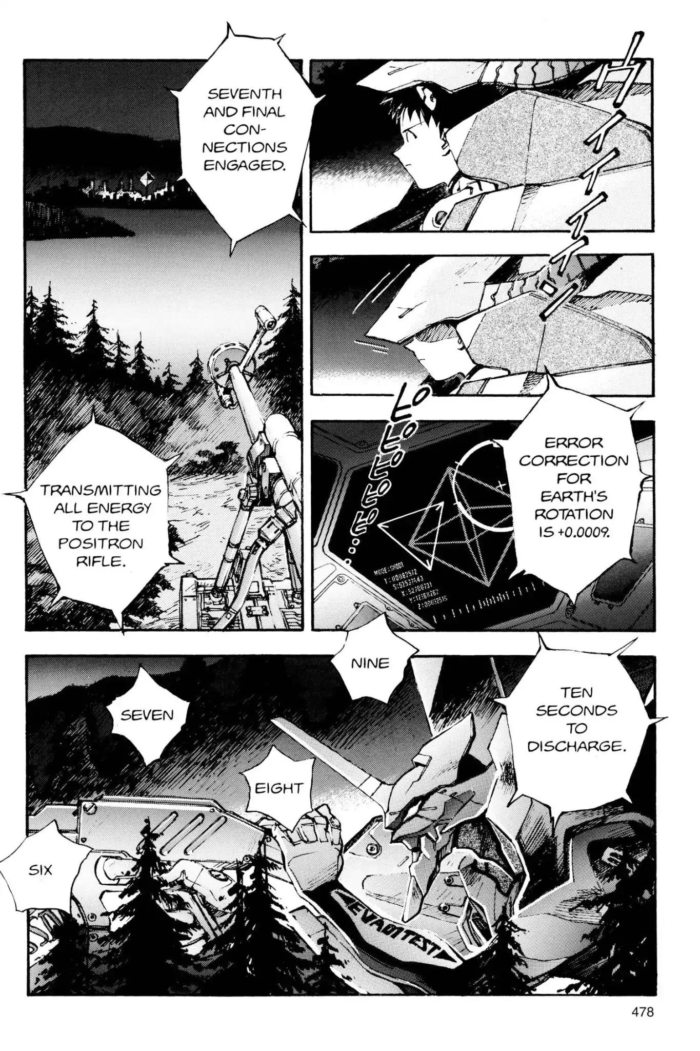 Shinseiki Evangelion Chapter 18 page 4 - Chapter 18: Vol.1 Stage 18: Blood Battle