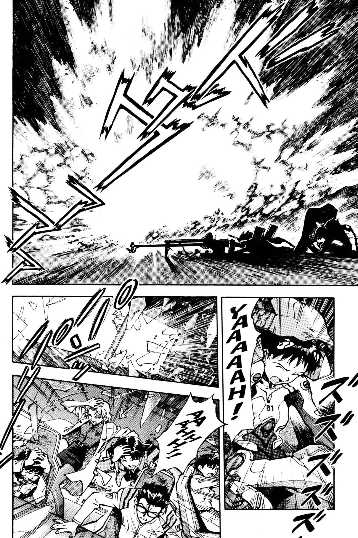 Shinseiki Evangelion Chapter 18 page 8 - Chapter 18: Vol.1 Stage 18: Blood Battle